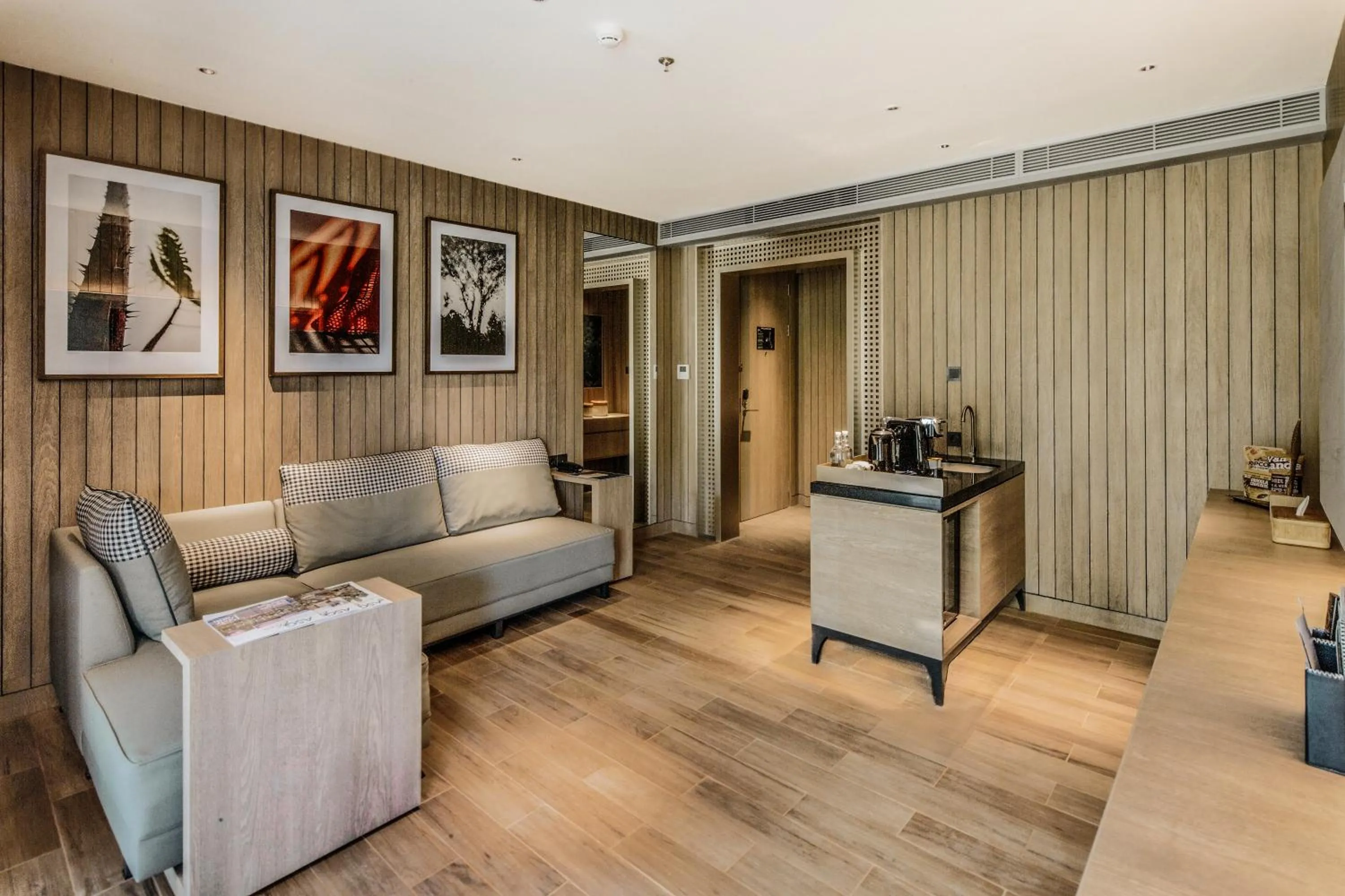 Living room in The Botanica Sanctuary