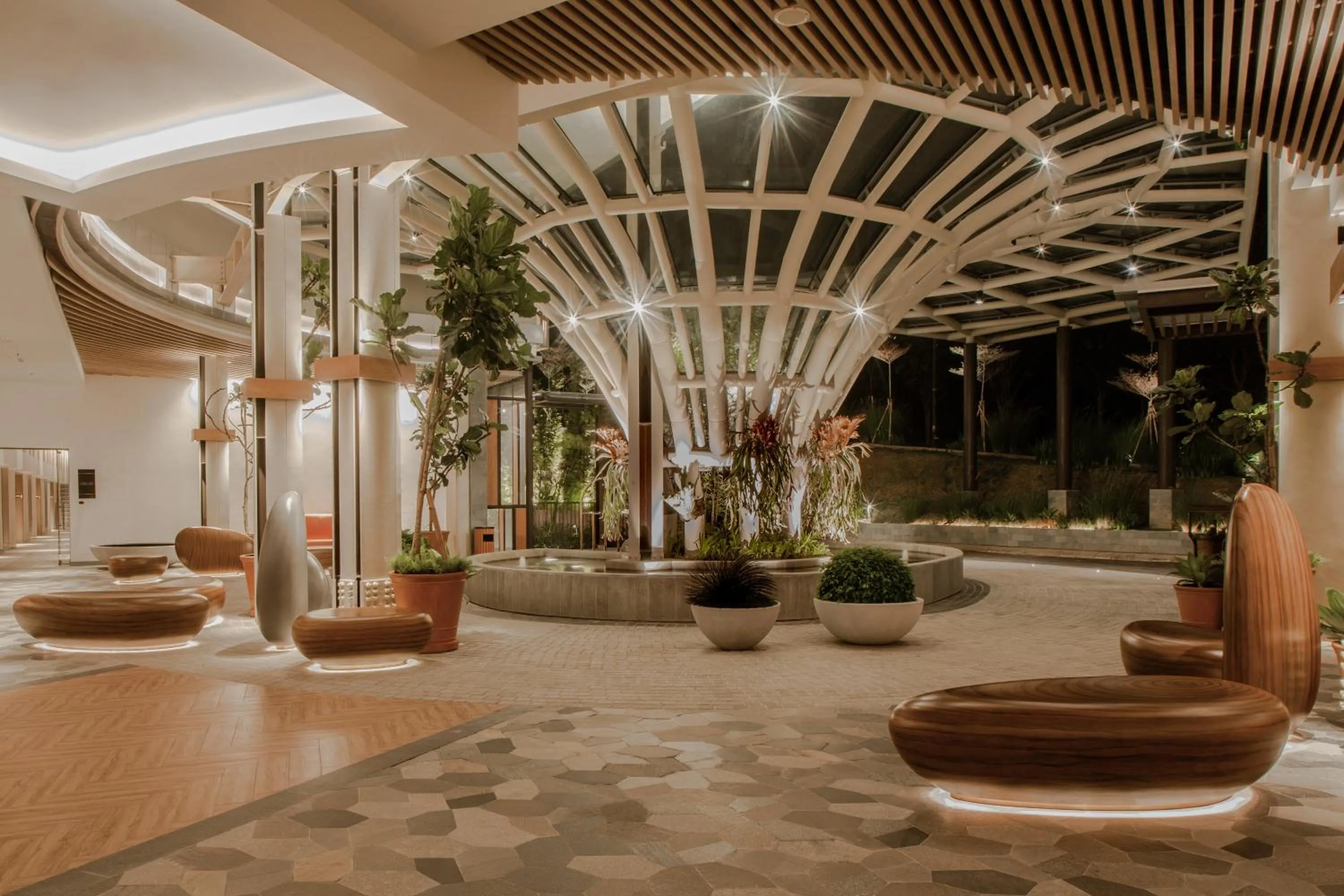 Lobby or reception in The Botanica Sanctuary