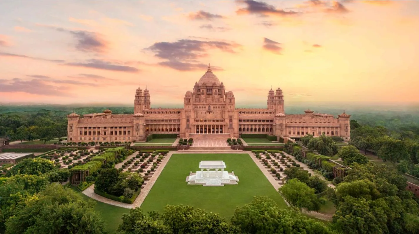 Property building in Umaid Bhawan Palace Jodhpur