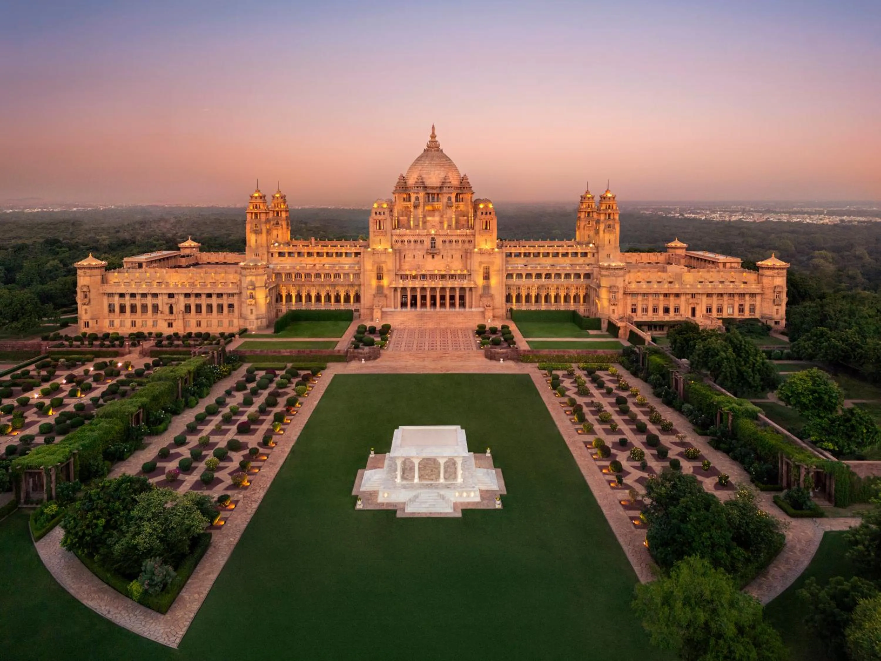 Property building in Umaid Bhawan Palace Jodhpur