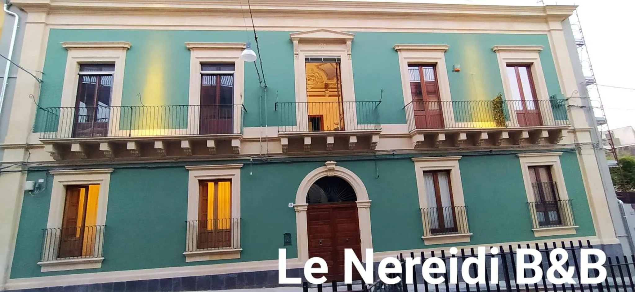 Property building in Le Nereidi b&b Acireale Centro