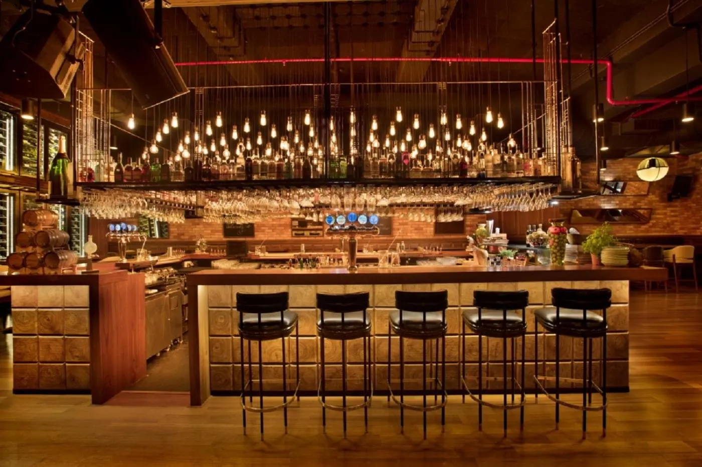 Lounge or bar in Taj Lands End