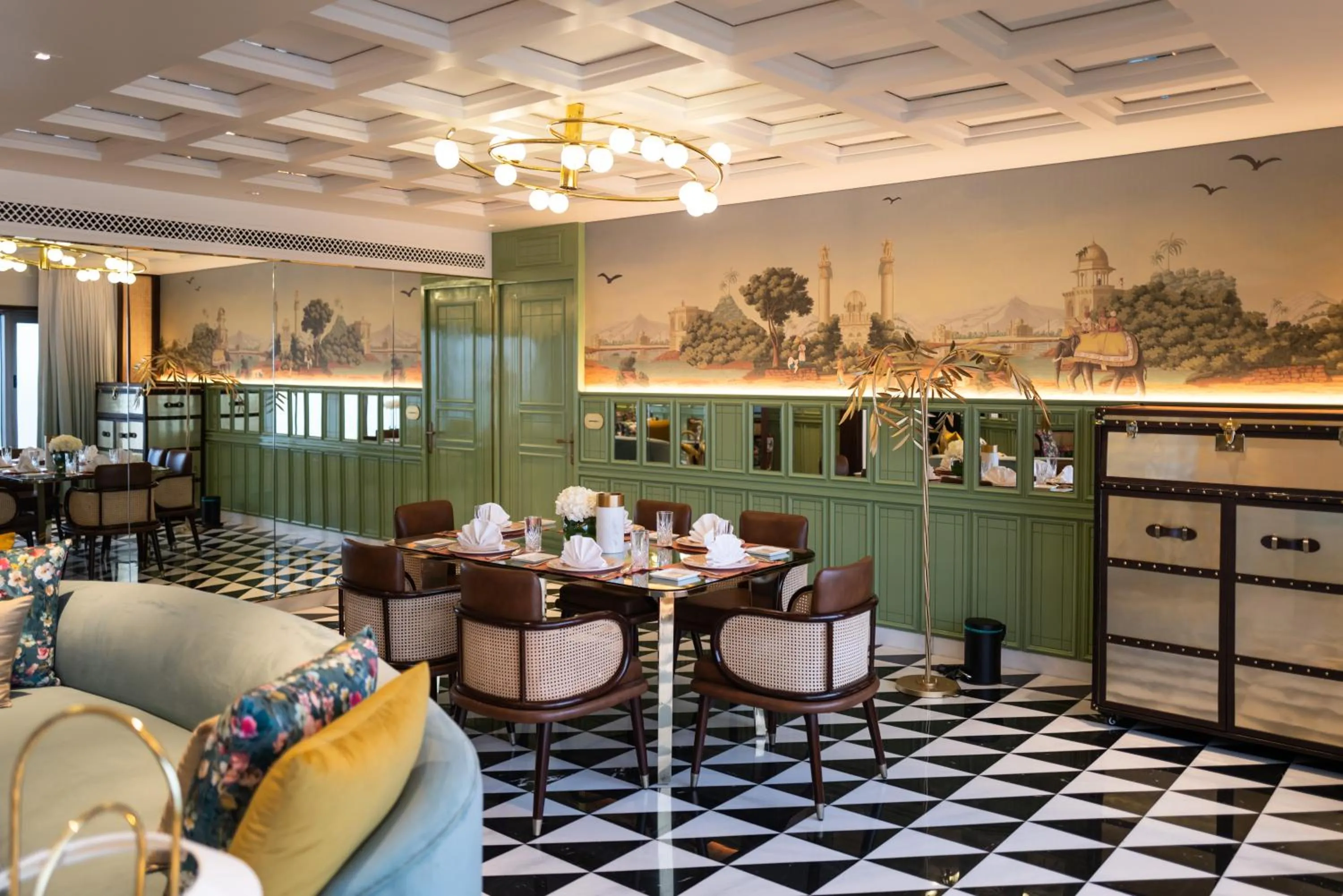 Living room in Taj Lands End