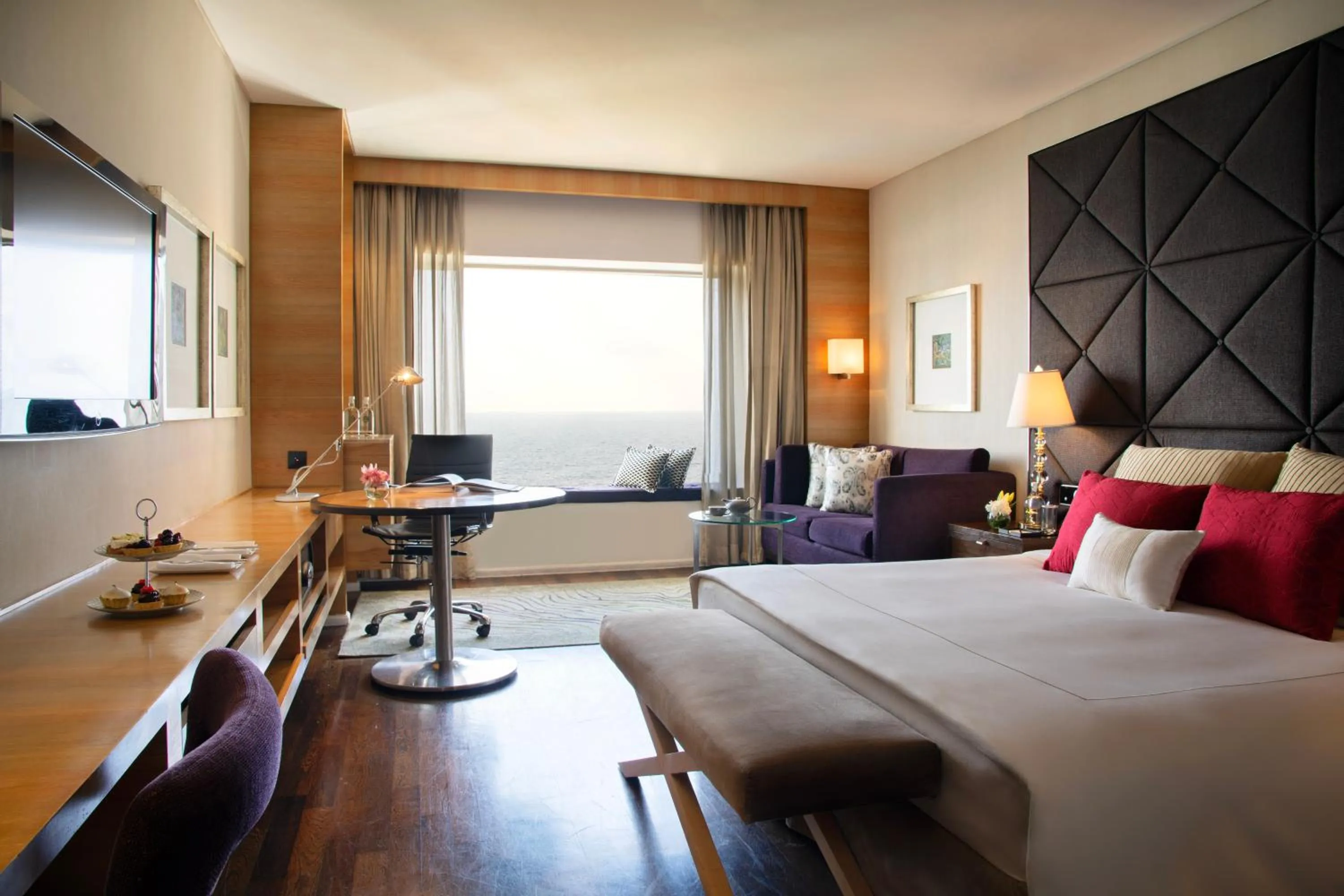 Bed in Taj Lands End