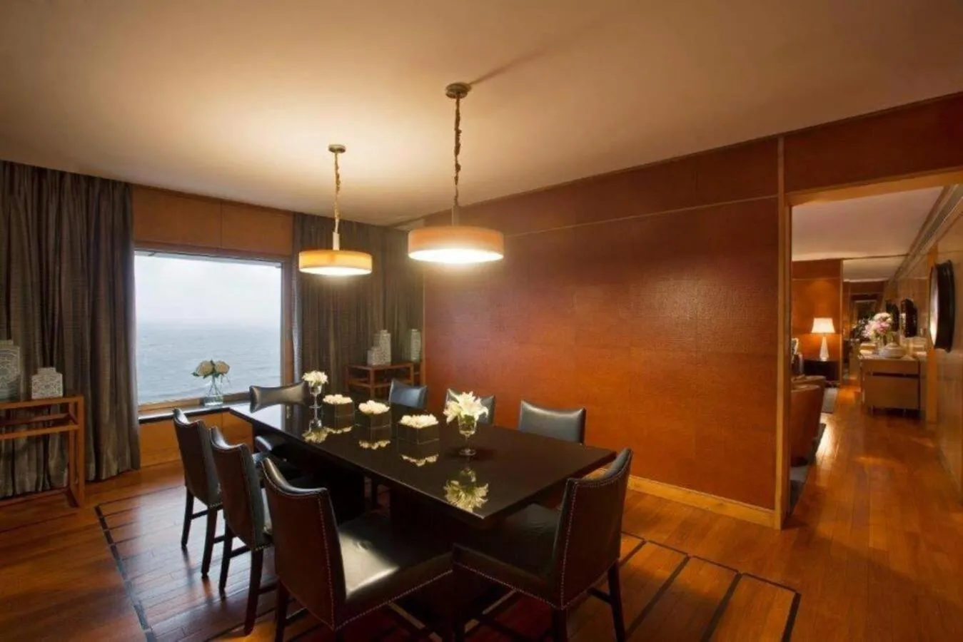 Seating area in Taj Lands End