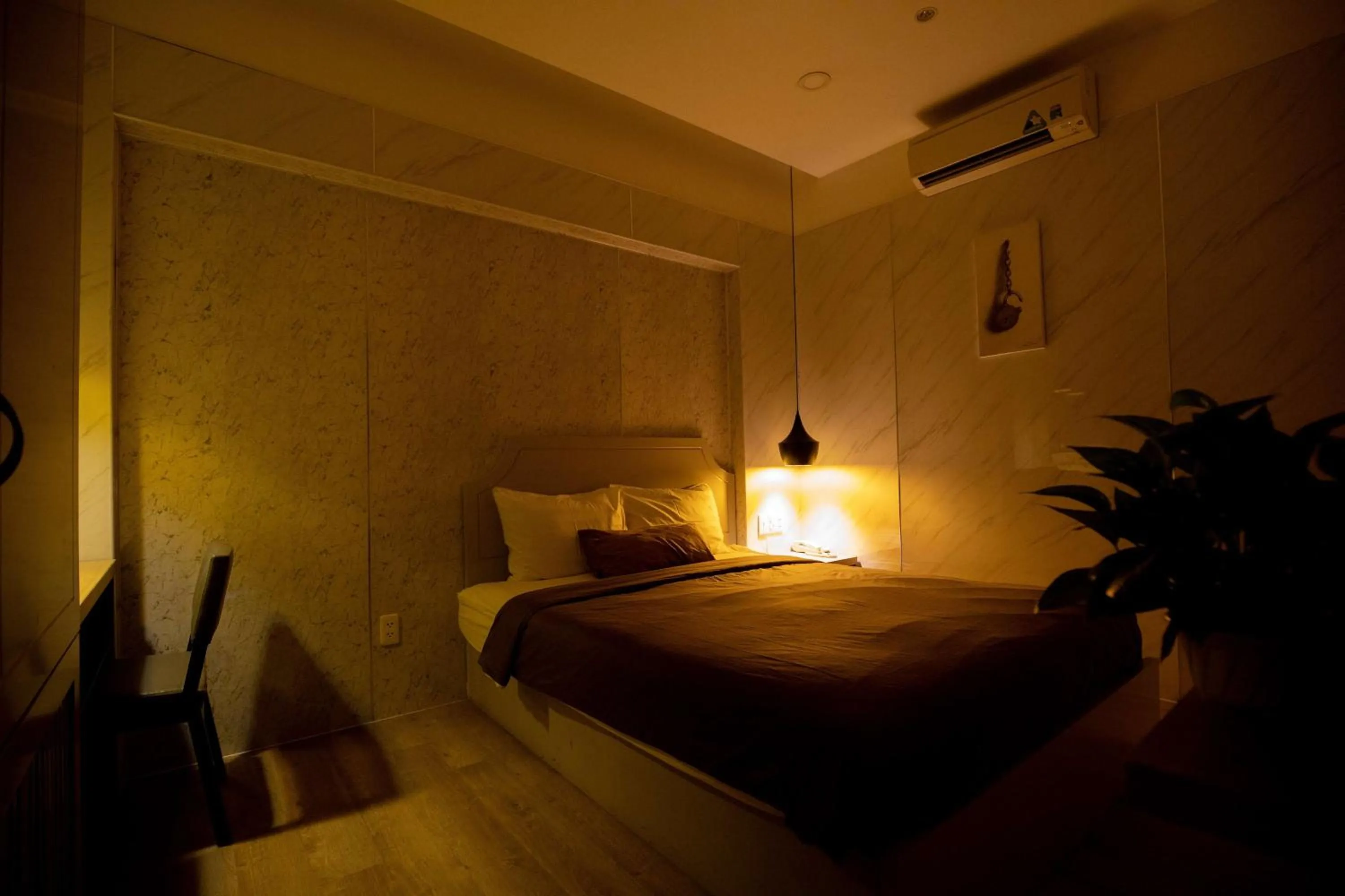 Bed in Lá Hotel Q10