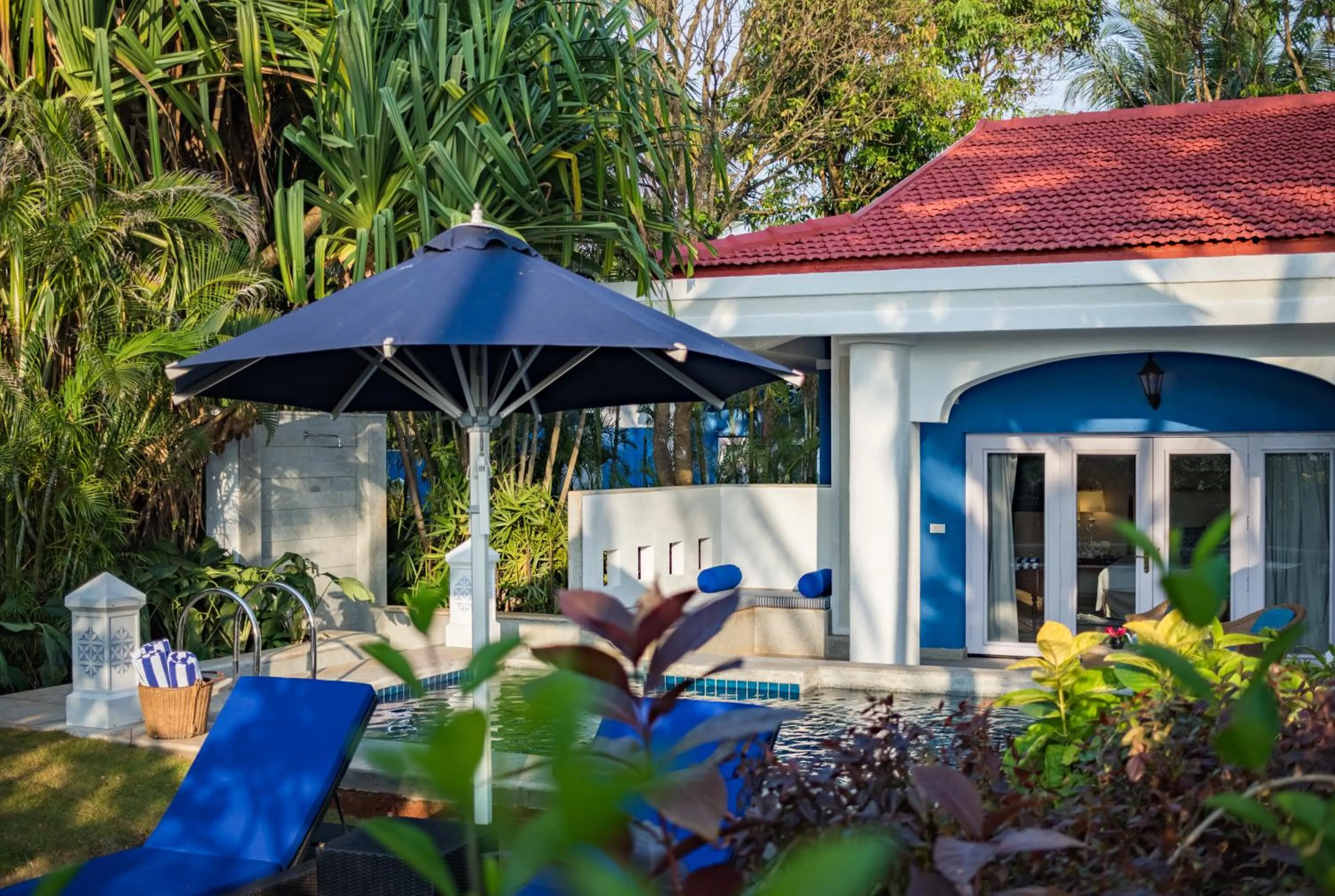 Patio in Taj Exotica Resort & Spa, Goa