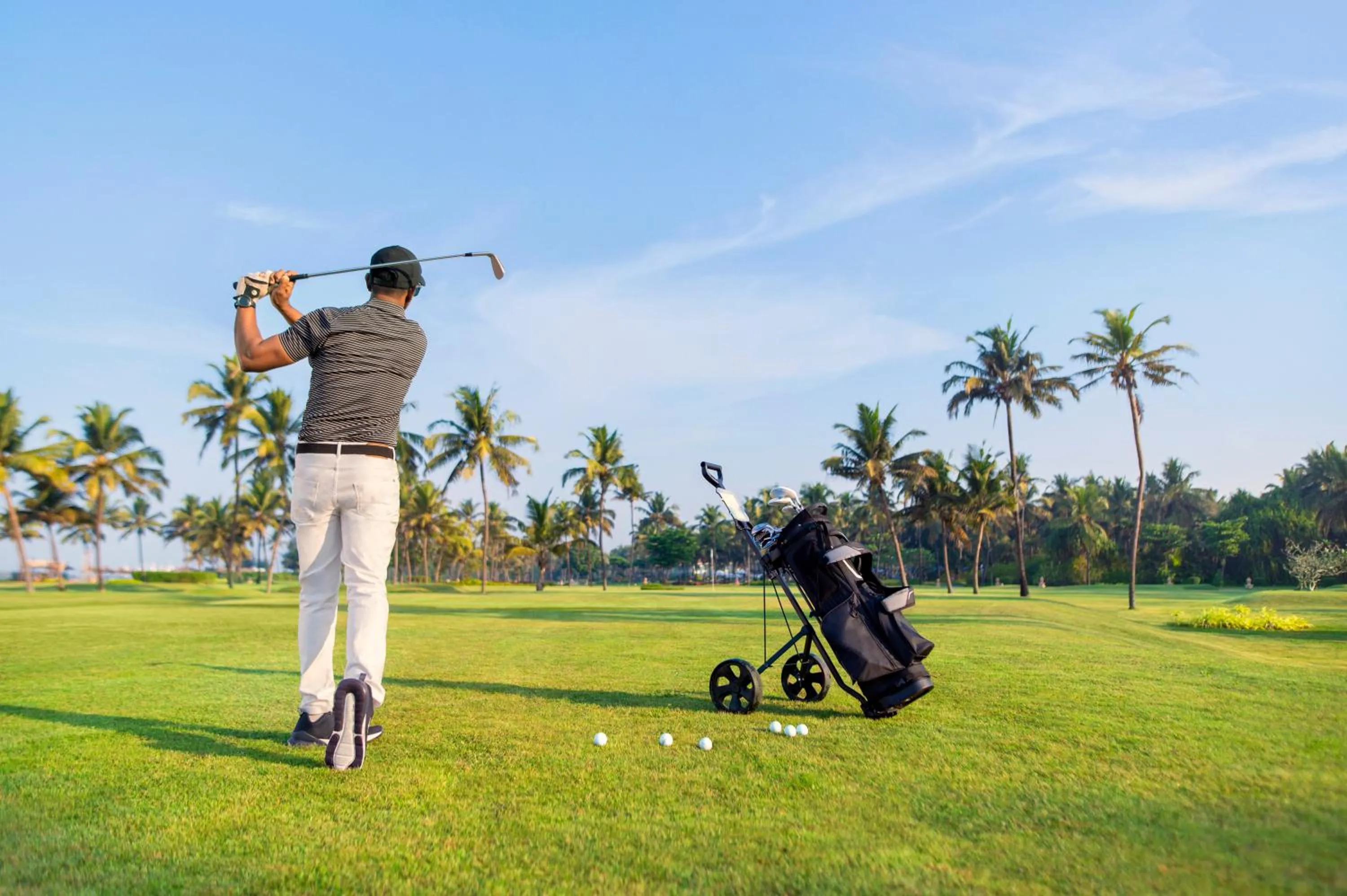 Golfcourse in Taj Exotica Resort & Spa, Goa