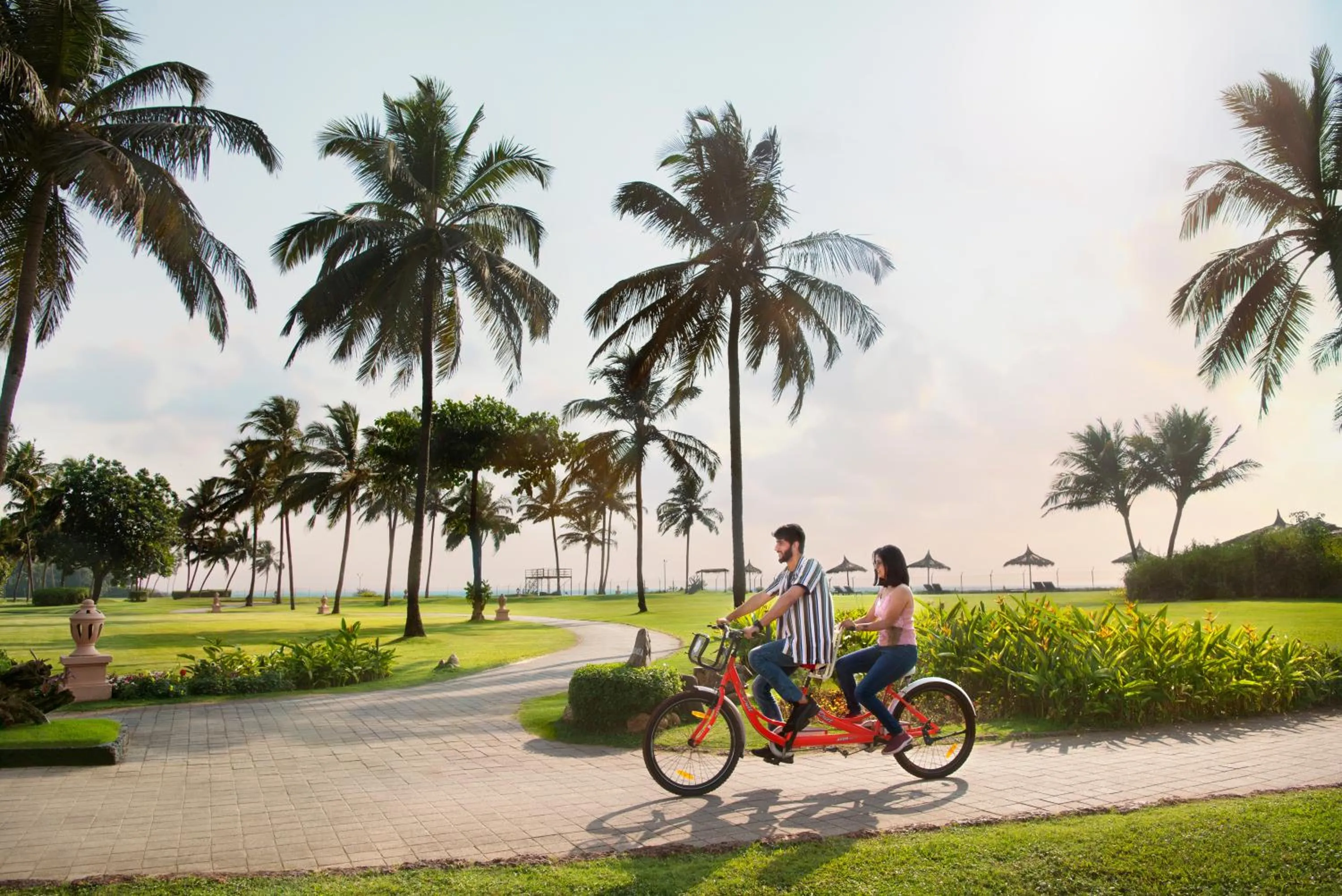 Cycling in Taj Exotica Resort & Spa, Goa