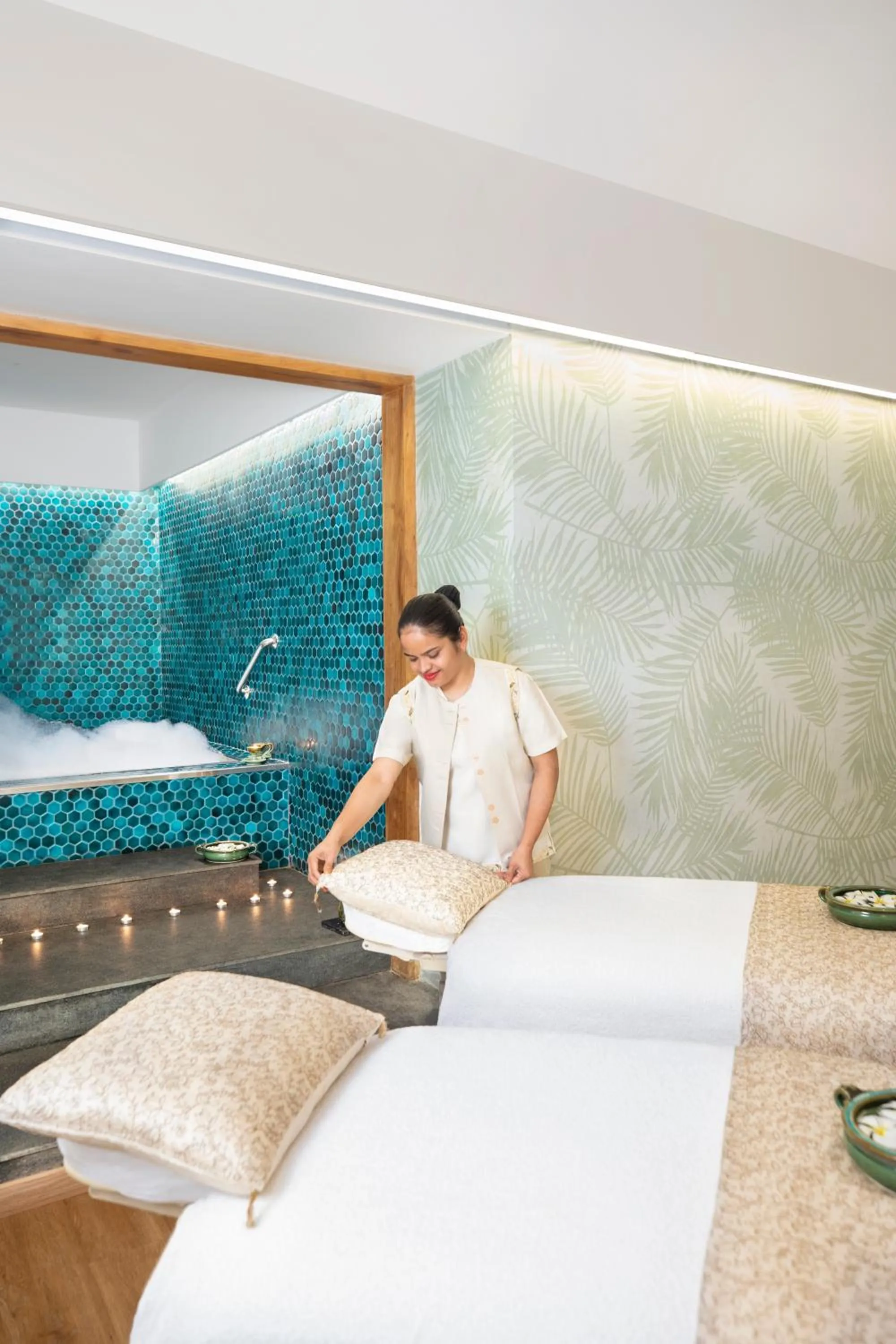 Spa and wellness centre/facilities, Bed in Taj Exotica Resort & Spa, Goa