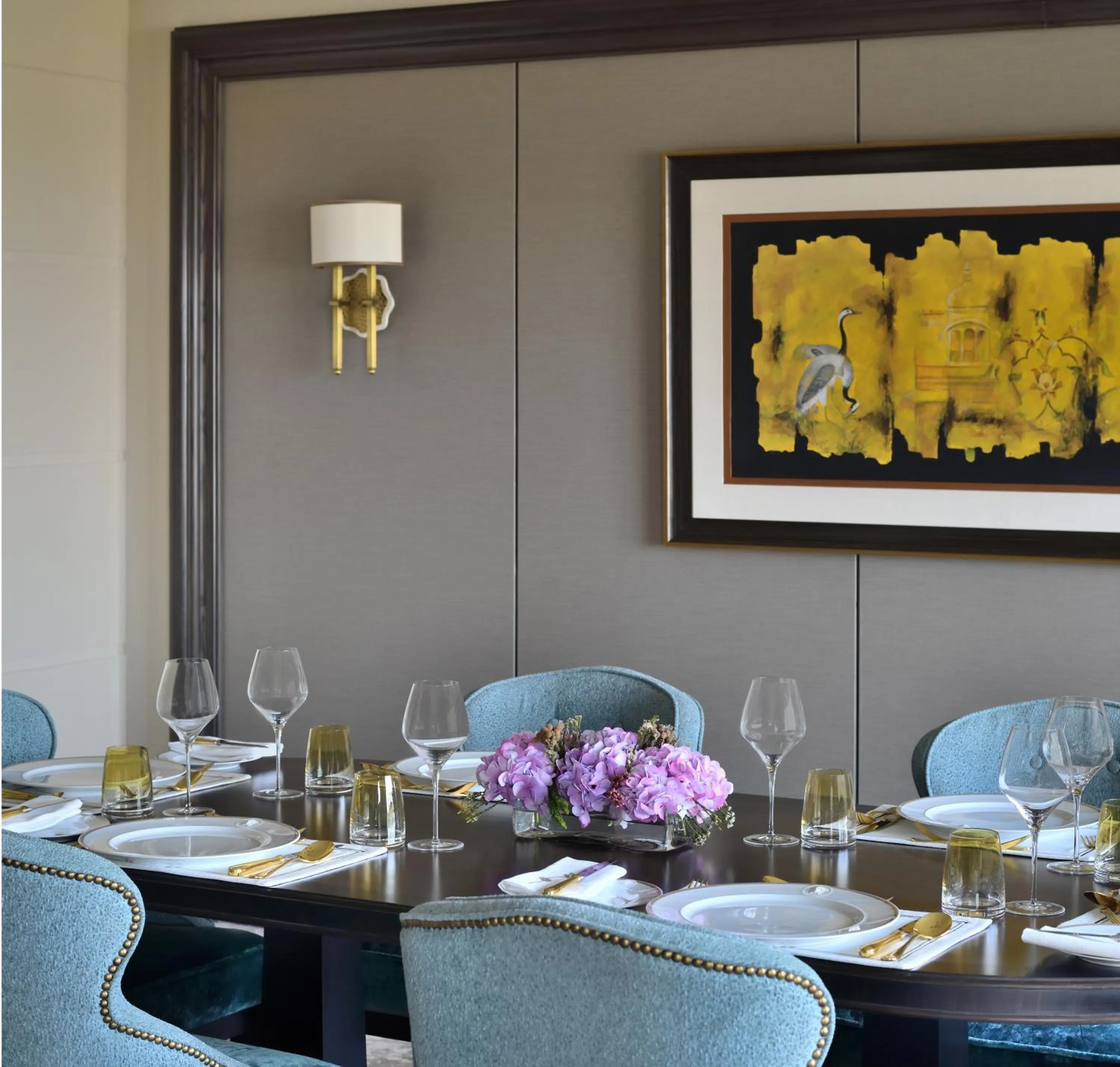 Dining area in Taj Mahal, New Delhi