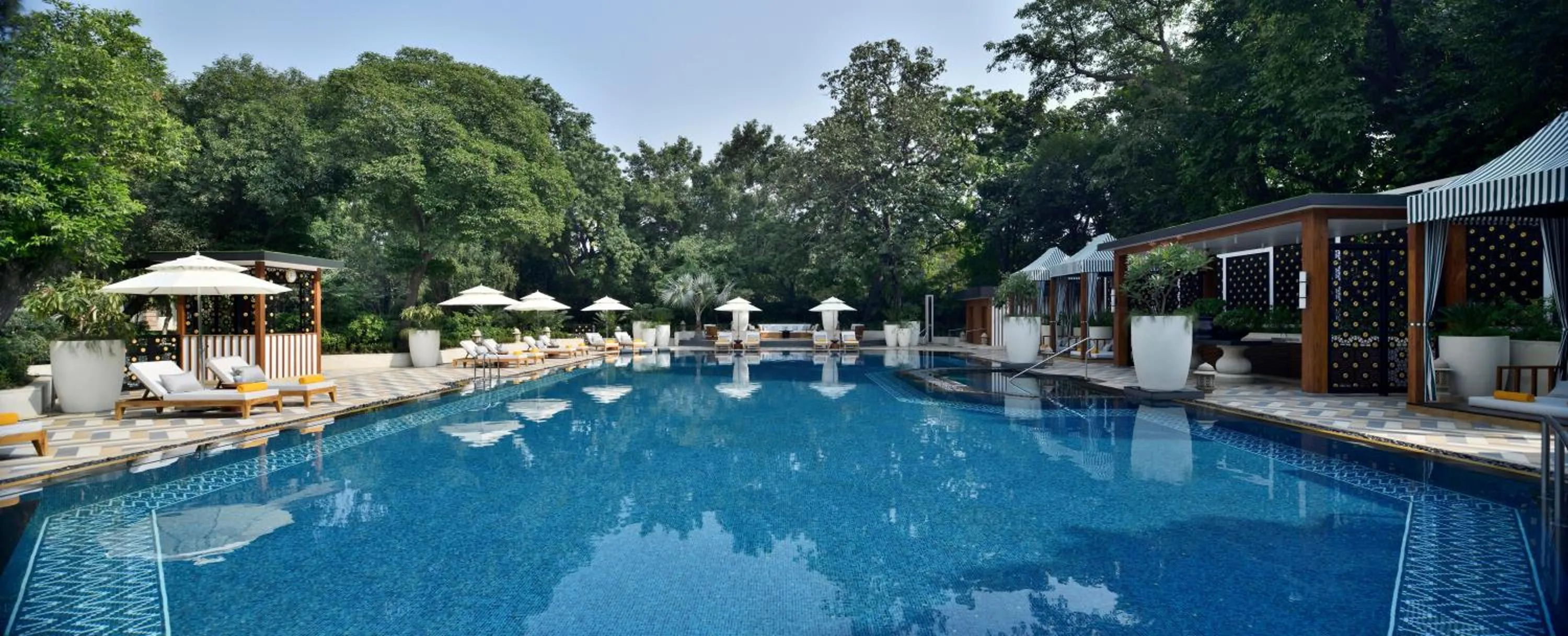Swimming pool in Taj Mahal, New Delhi
