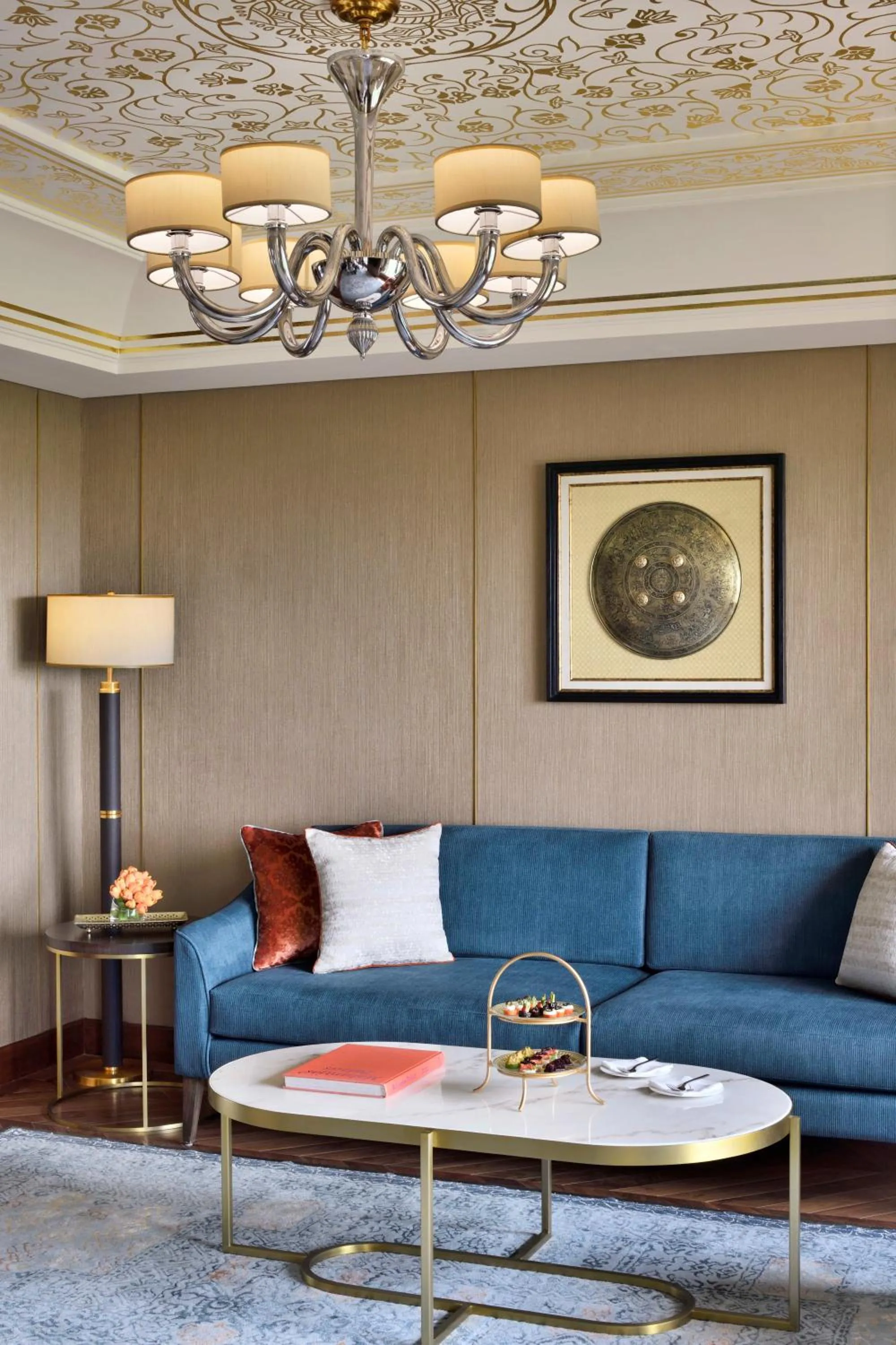 Living room in Taj Mahal, New Delhi