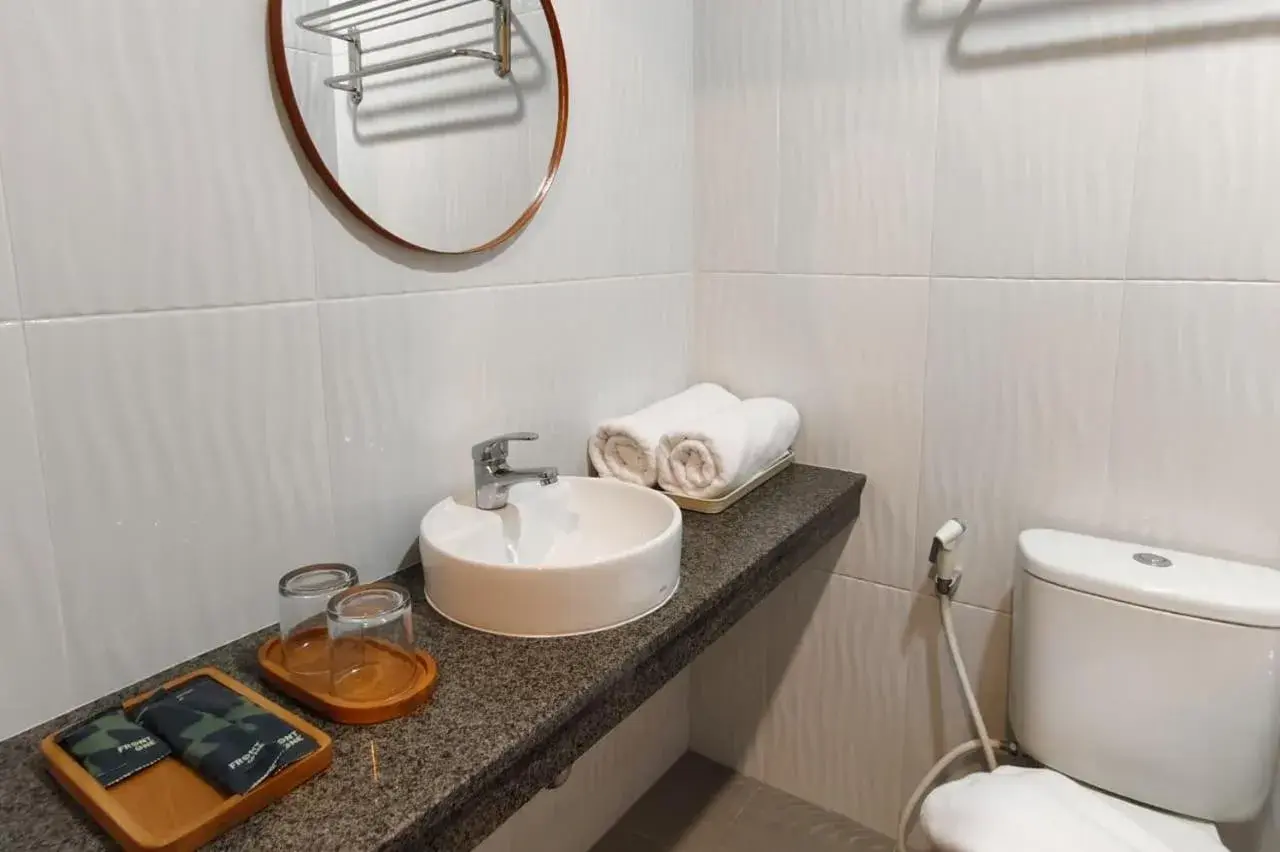 Deluxe Double or Twin Room with Balcony in Front One The Andia Boyolali Deluxe Double or Twin Room with Balcony in Front One The Andia Boyolali