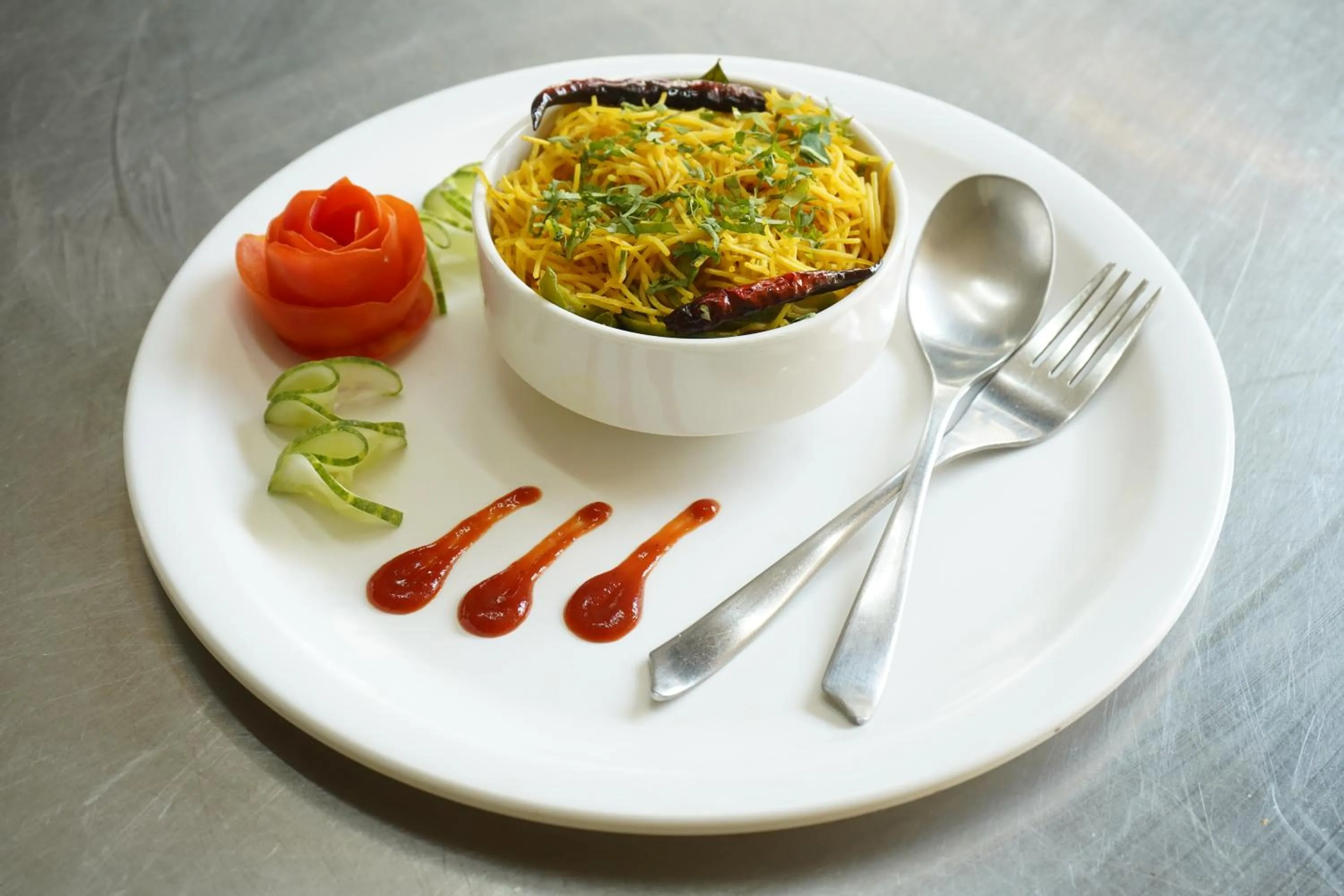 Food and drinks in Hotel Hidden Delight Rishikesh