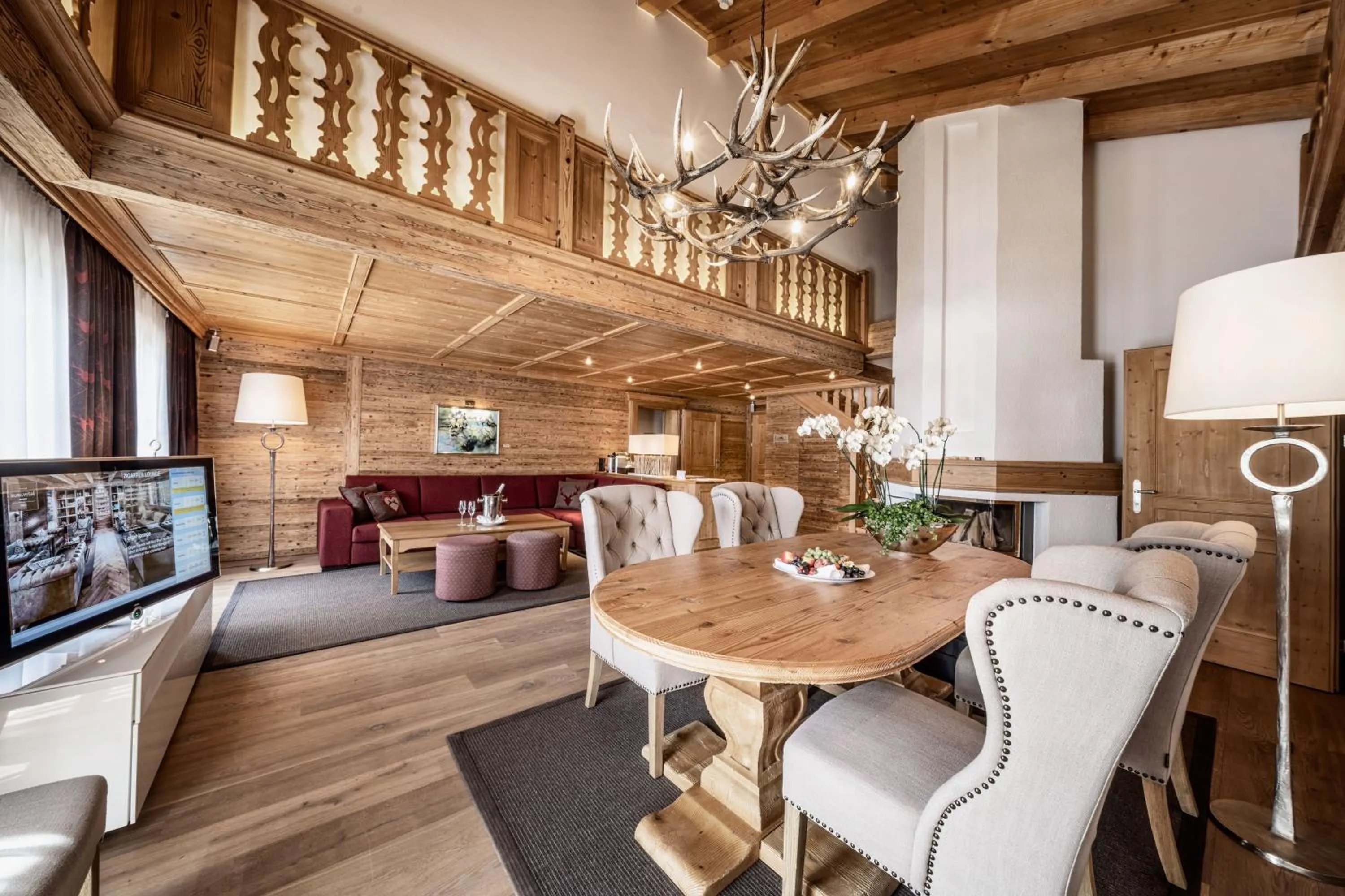 Living room in Burg Vital Resort