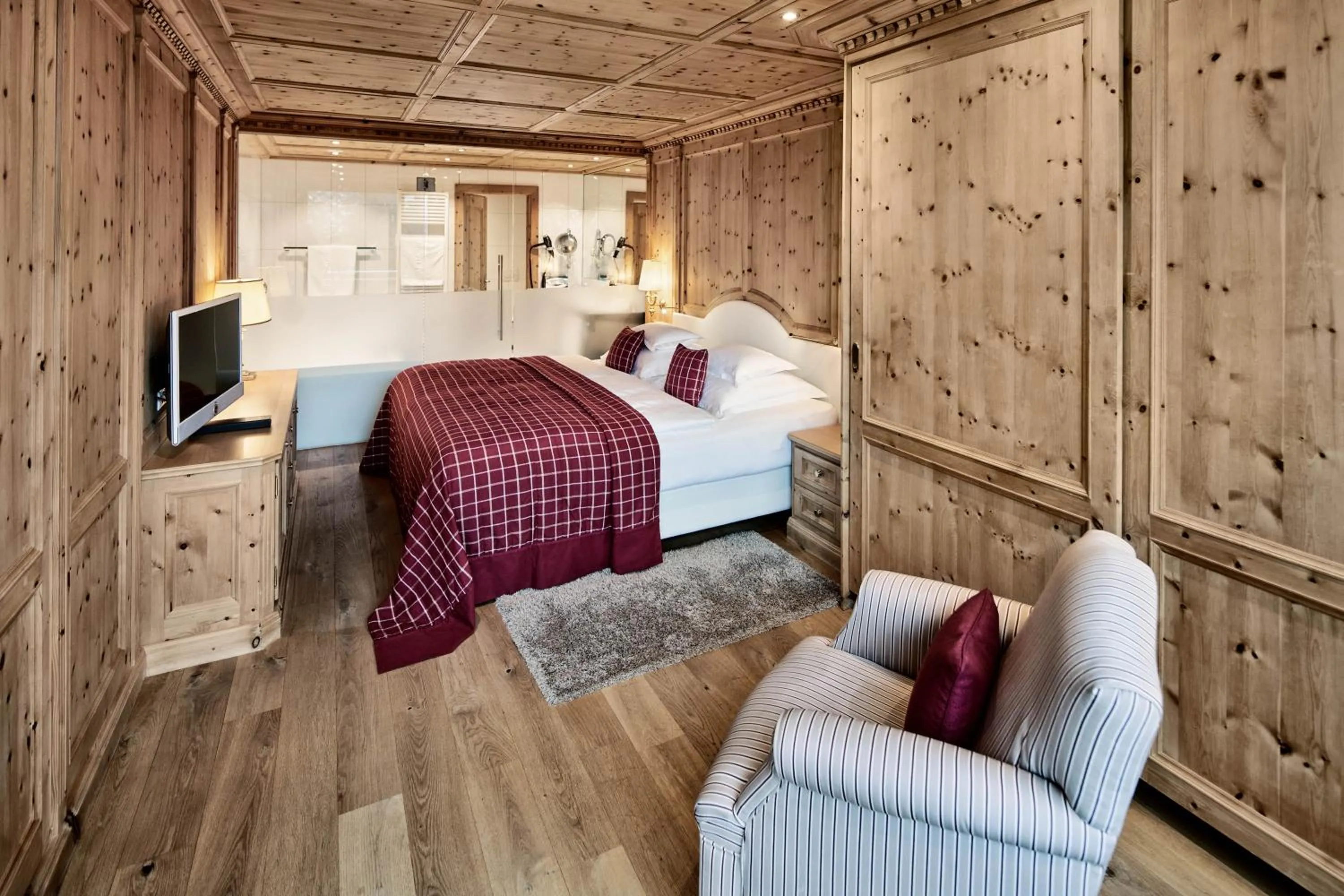 Bedroom, Bed in Burg Vital Resort