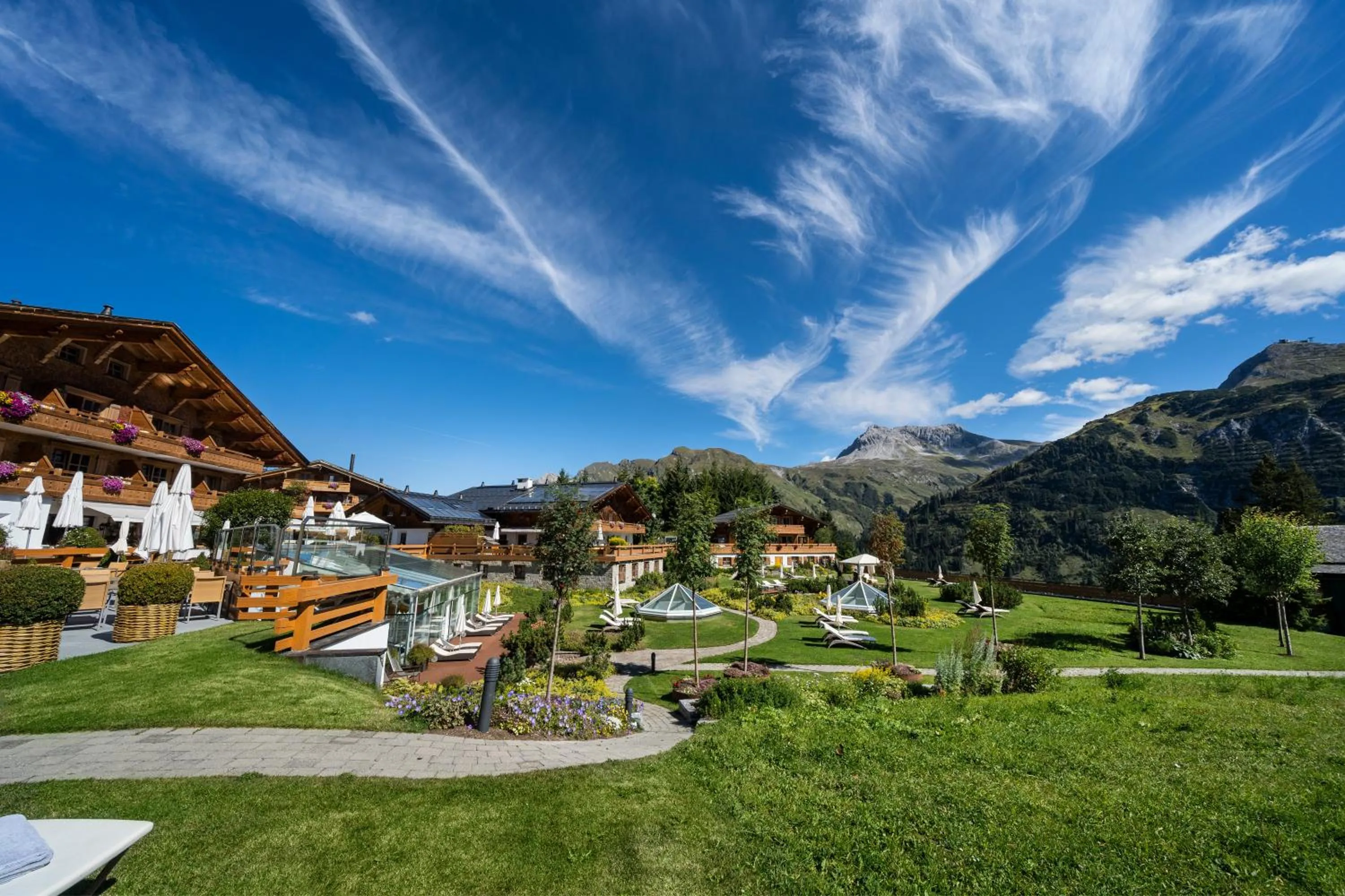 Mountain view in Burg Vital Resort