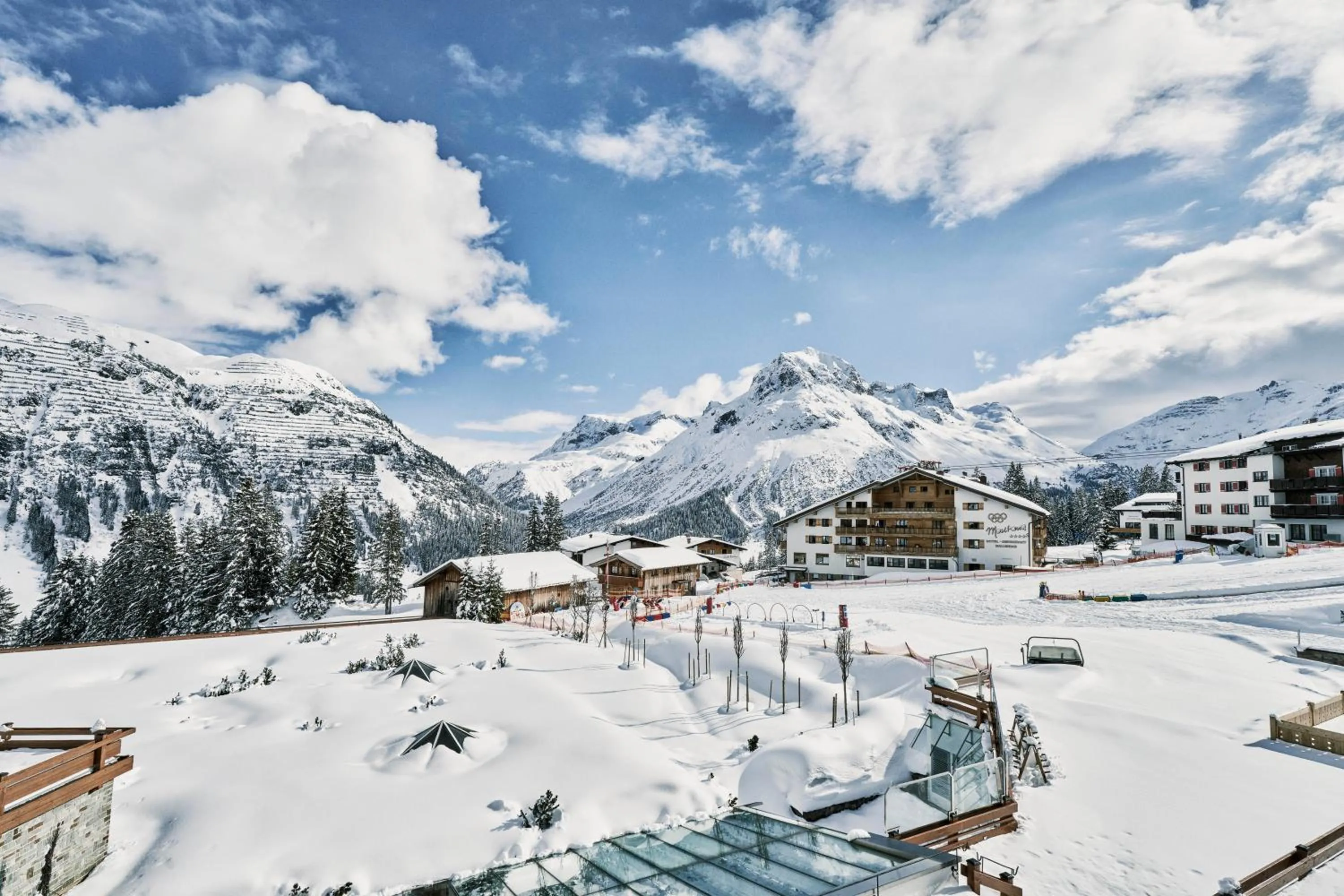 Natural landscape in Burg Vital Resort