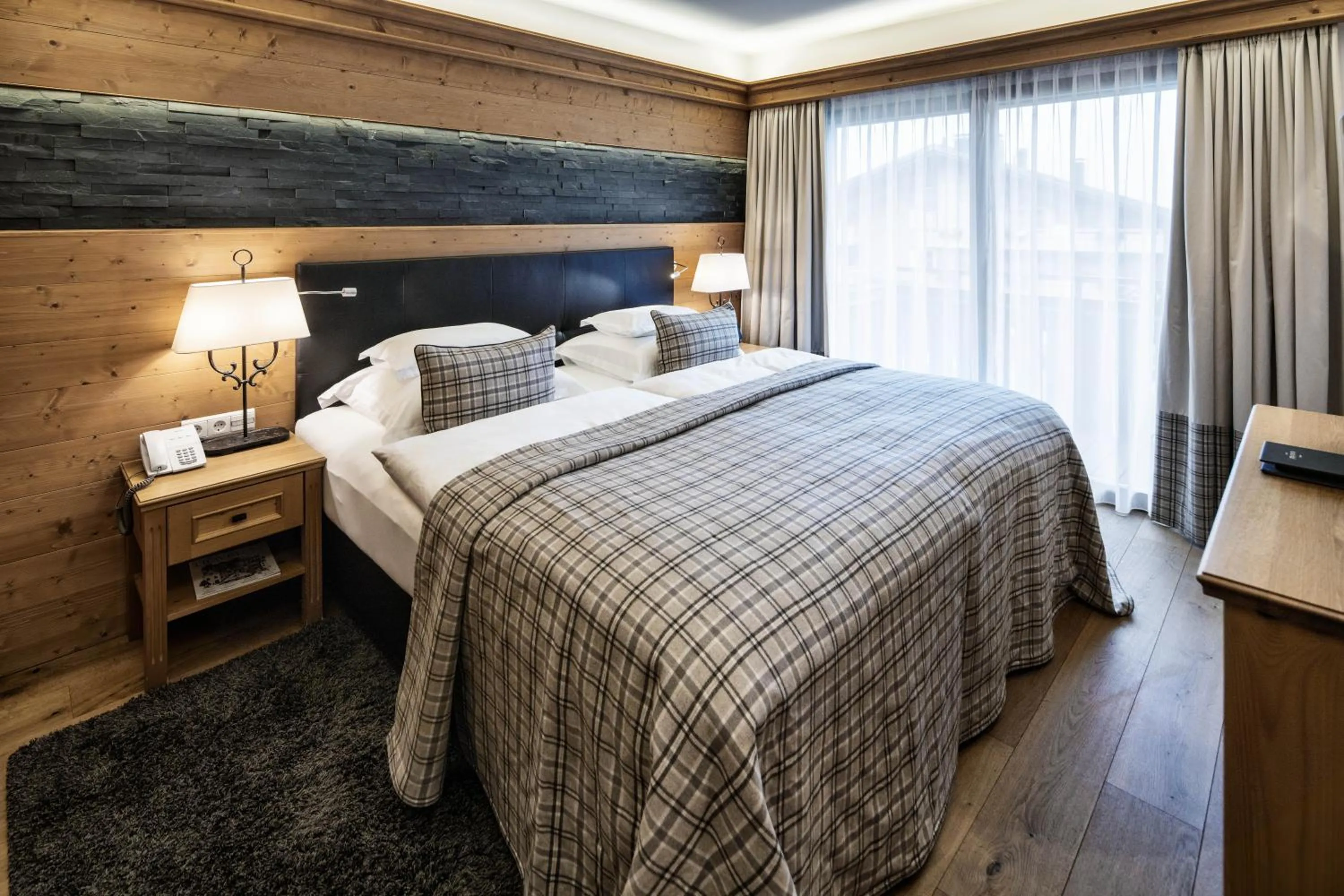 Bedroom, Bed in Burg Vital Resort