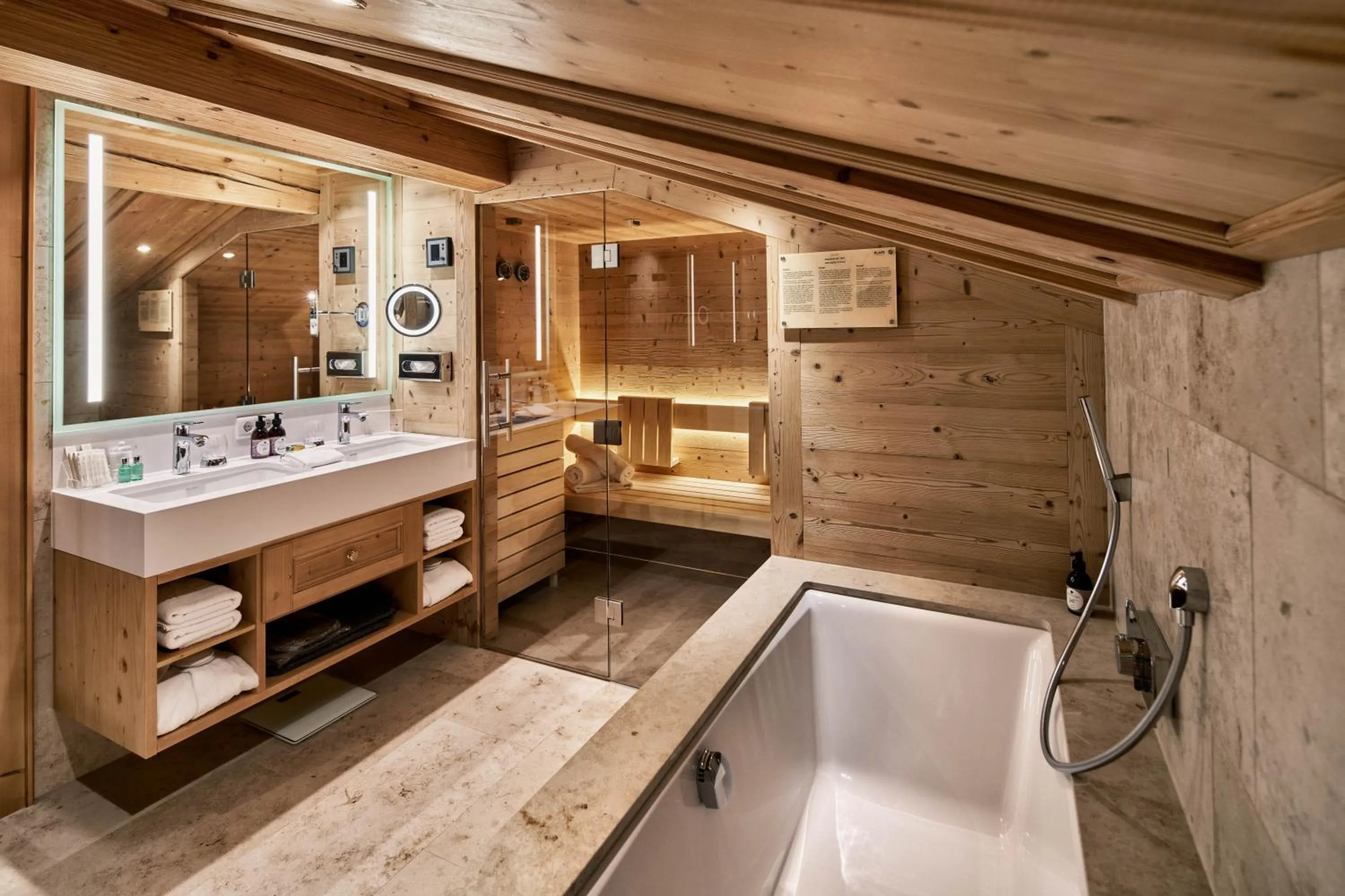 Sauna in Burg Vital Resort