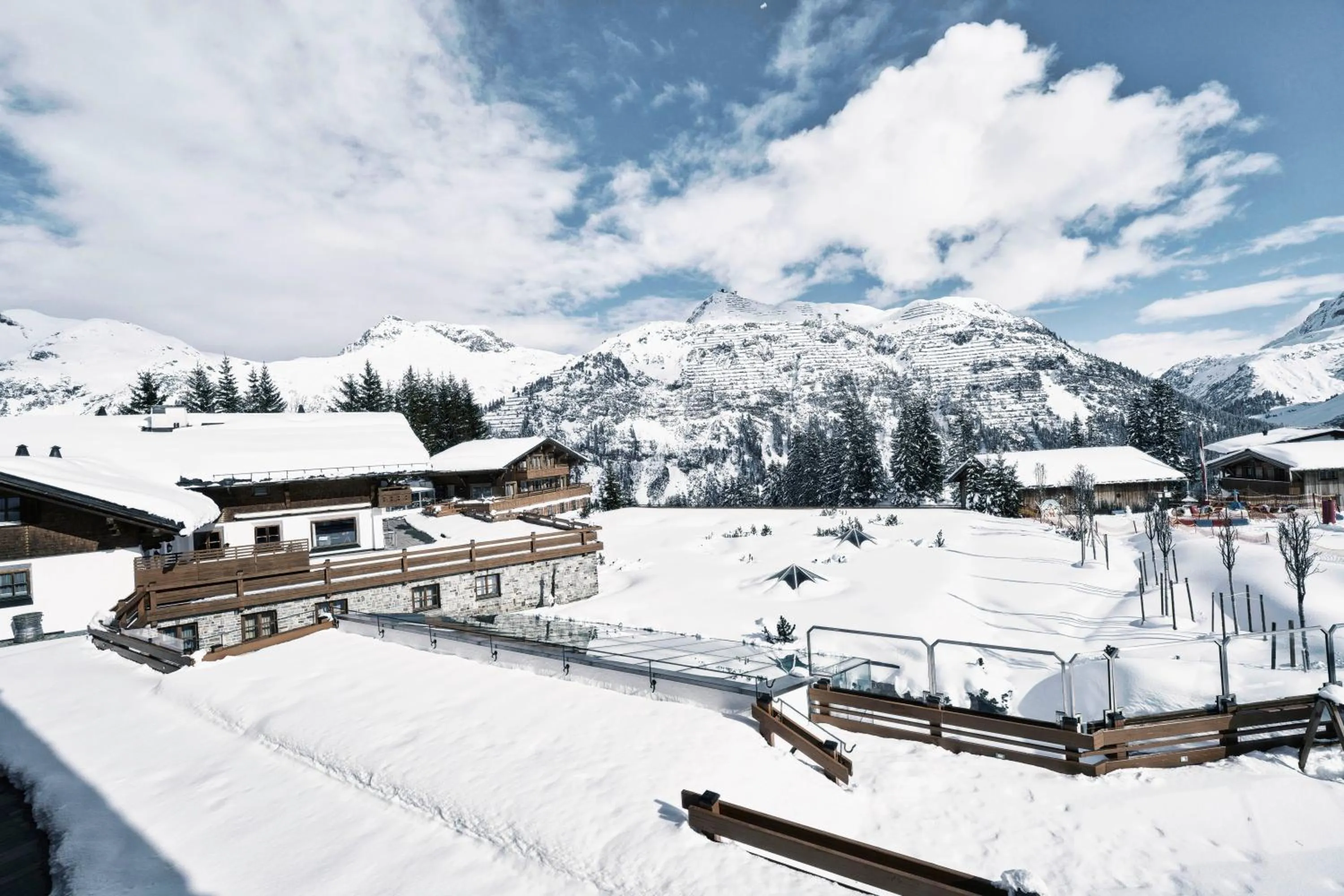 Natural landscape in Burg Vital Resort