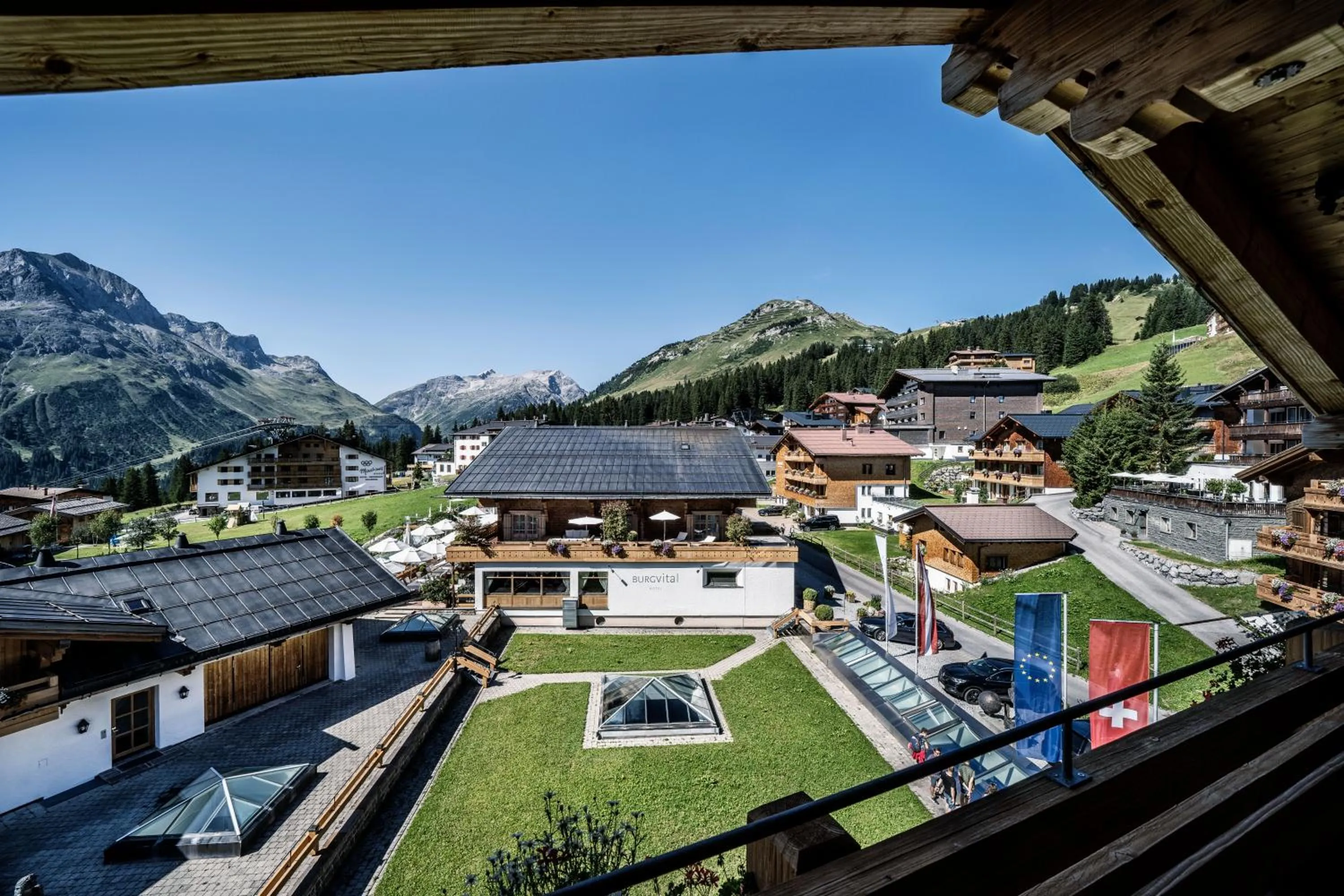 Natural landscape in Burg Vital Resort