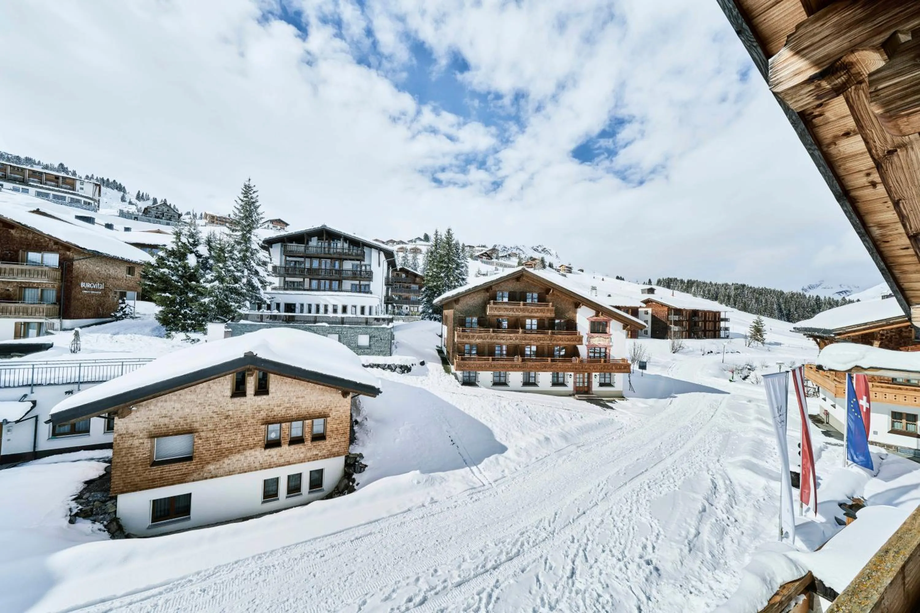 Natural landscape in Burg Vital Resort