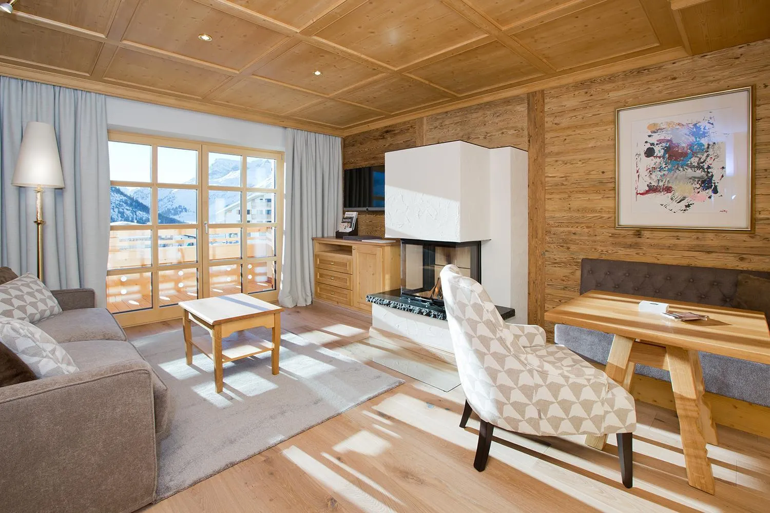 Living room in Burg Vital Resort