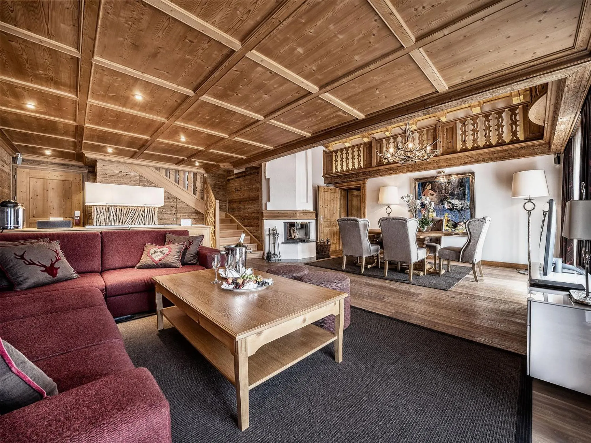 Living room in Burg Vital Resort