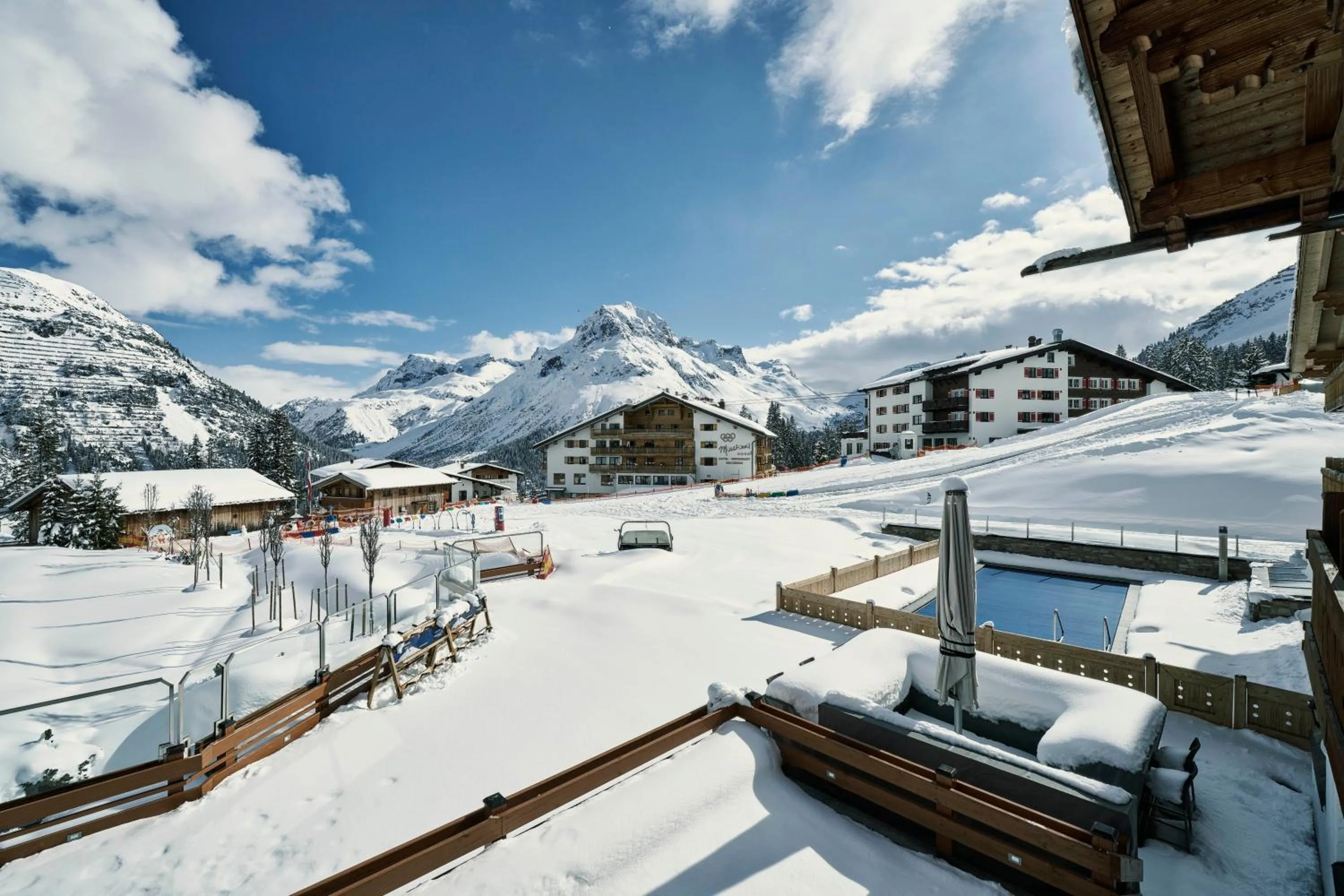 Natural landscape in Burg Vital Resort