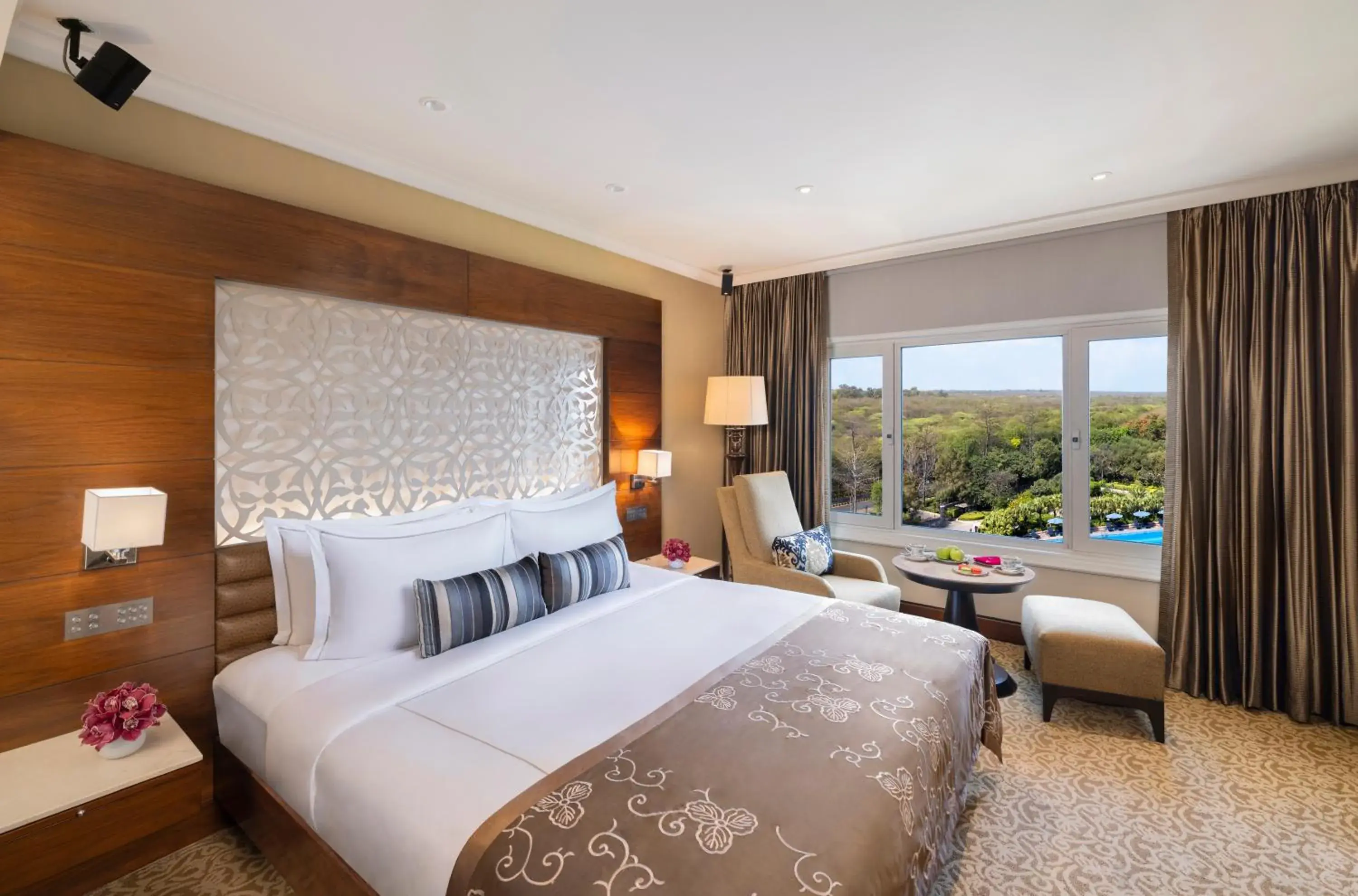 Luxury Suite King Bed Pool View - single occupancy in Taj Palace, New Delhi Luxury Suite King Bed Pool View - single occupancy in Taj Palace, New Delhi