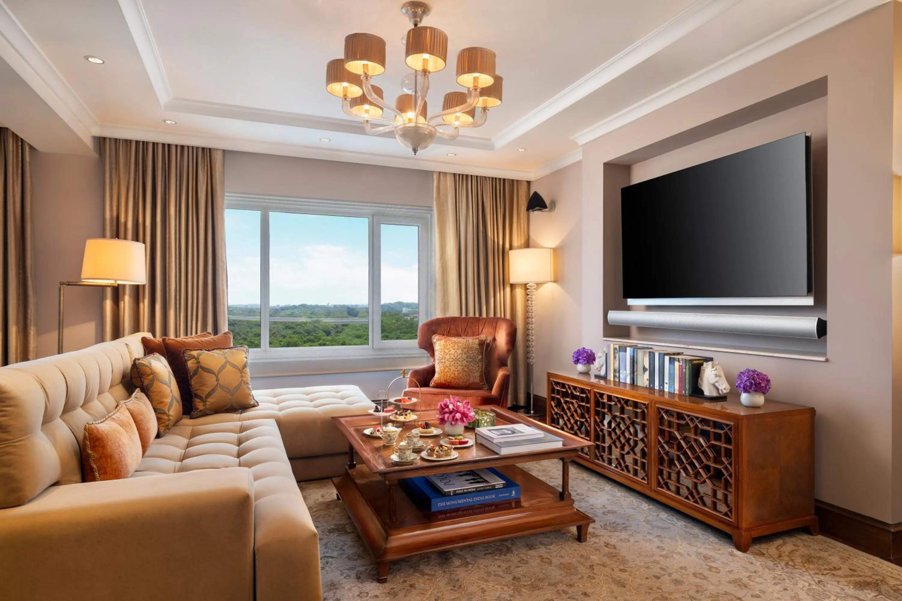 TV and multimedia in Taj Palace, New Delhi