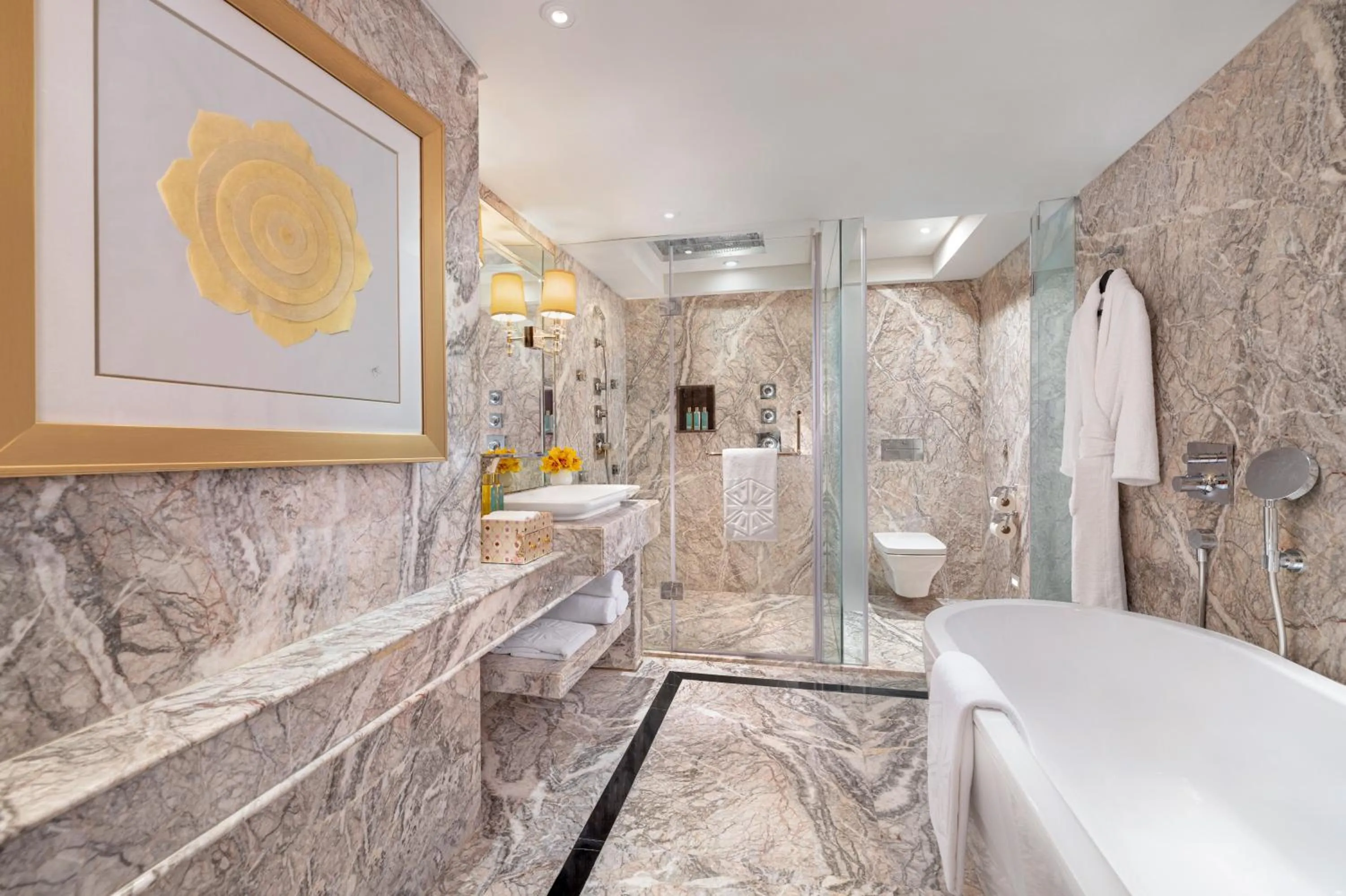 Bathroom in Taj Palace, New Delhi