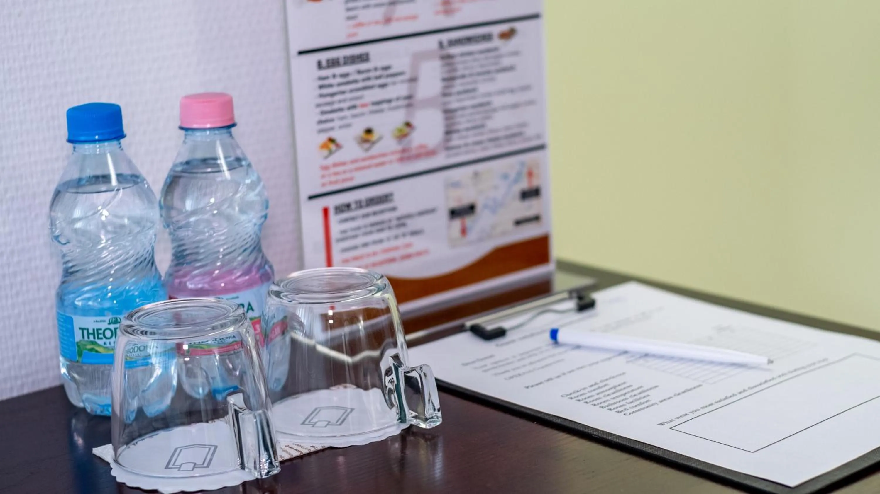 Drinks in OPERA16 Guestrooms