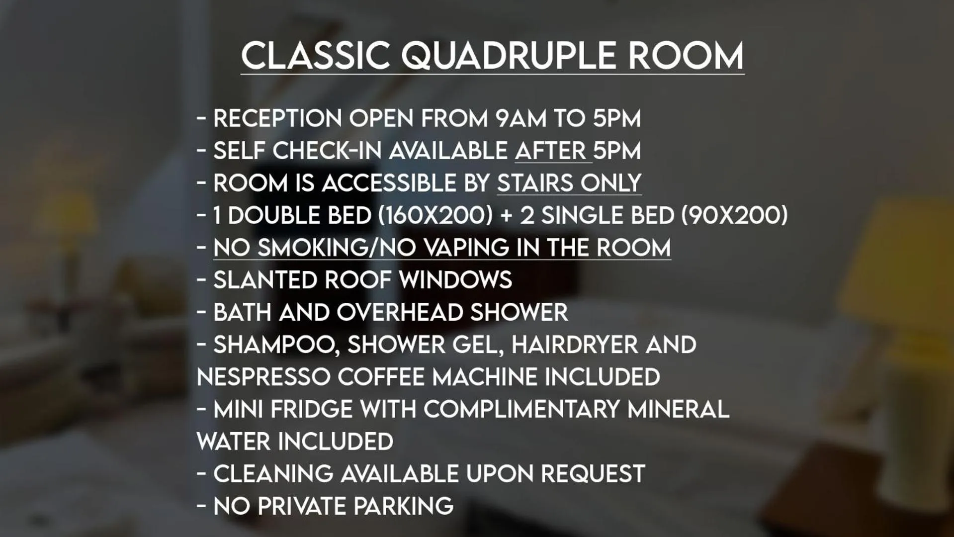 Text overlay in OPERA16 Guestrooms