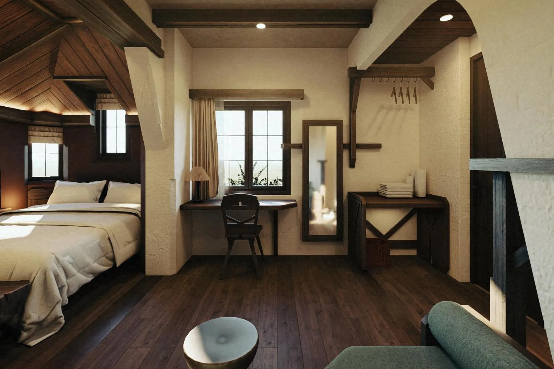 Photo of the whole room, Bed in Banla Boutique Hotel