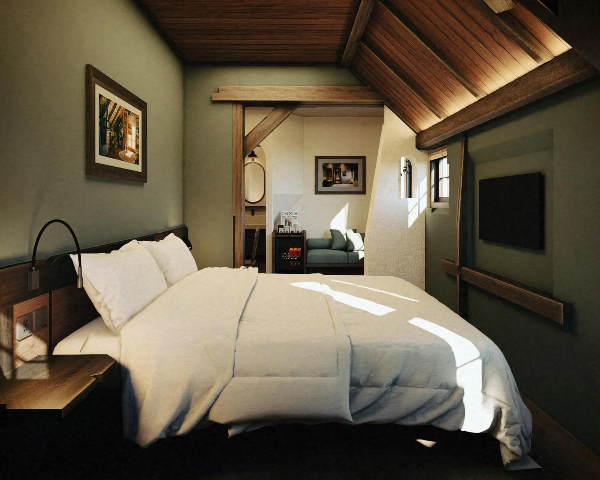 Photo of the whole room, Bed in Banla Boutique Hotel