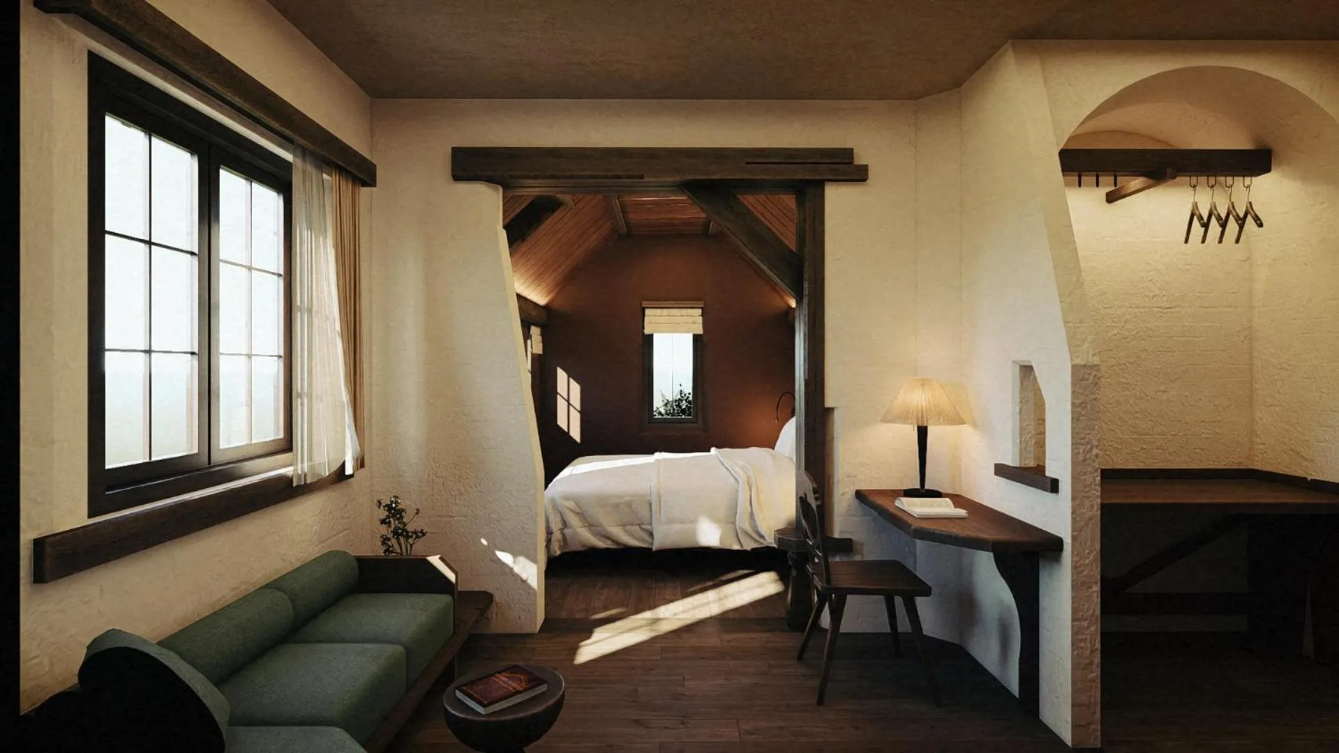 Photo of the whole room, Bed in Banla Boutique Hotel