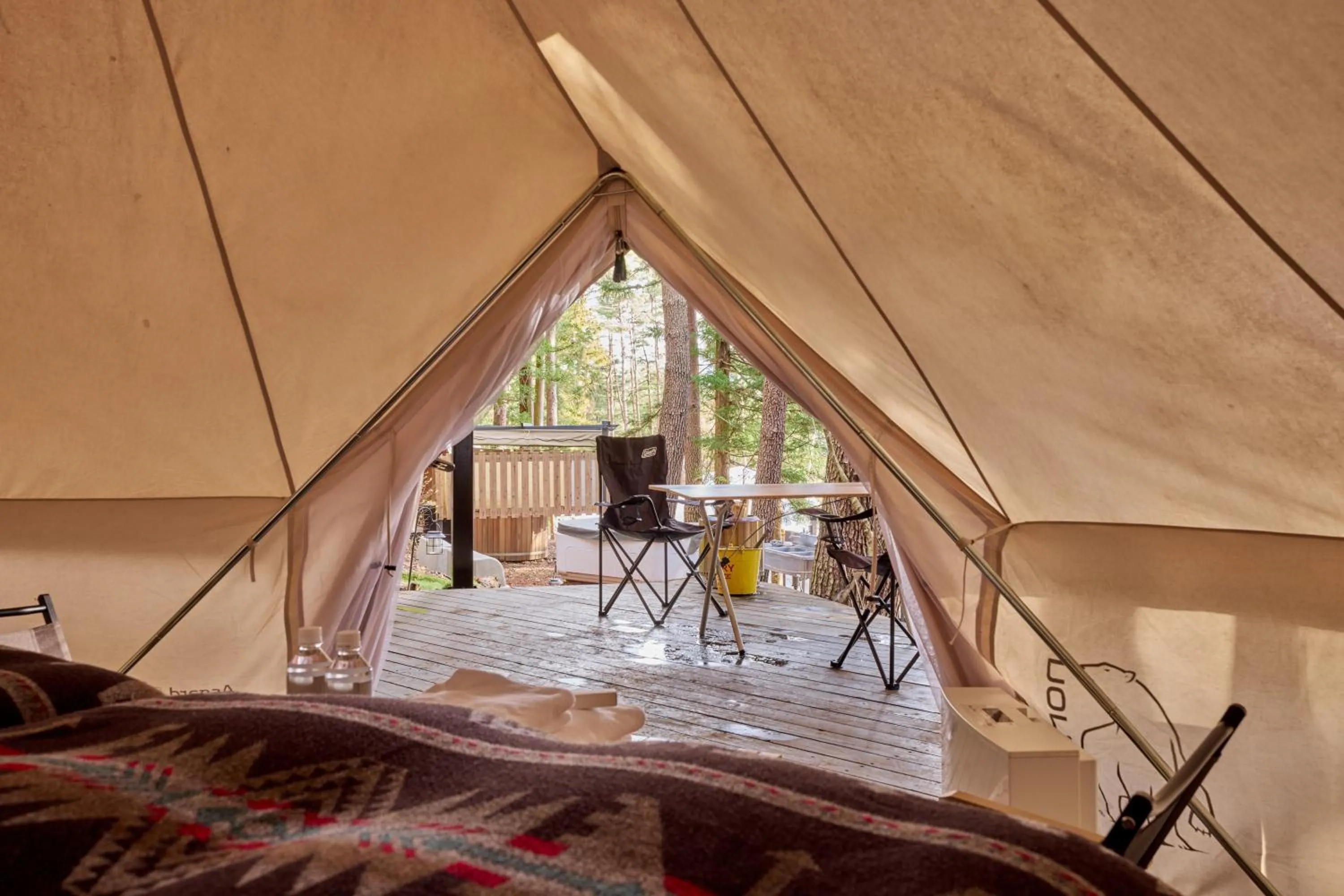 Bed in TOCORO. Mt.Fuji CAMP&GLAMPING