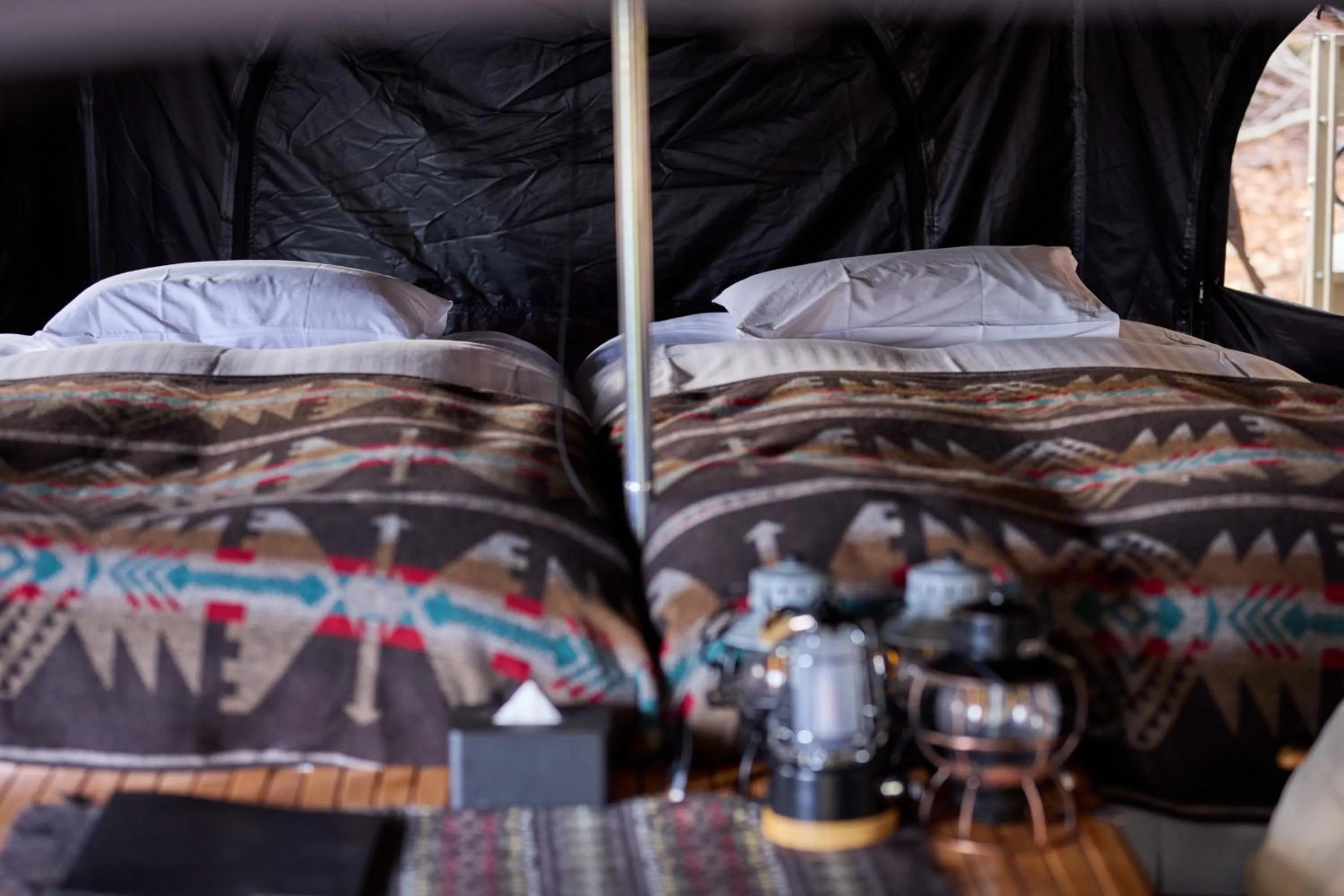 Bed in TOCORO. Mt.Fuji CAMP&GLAMPING