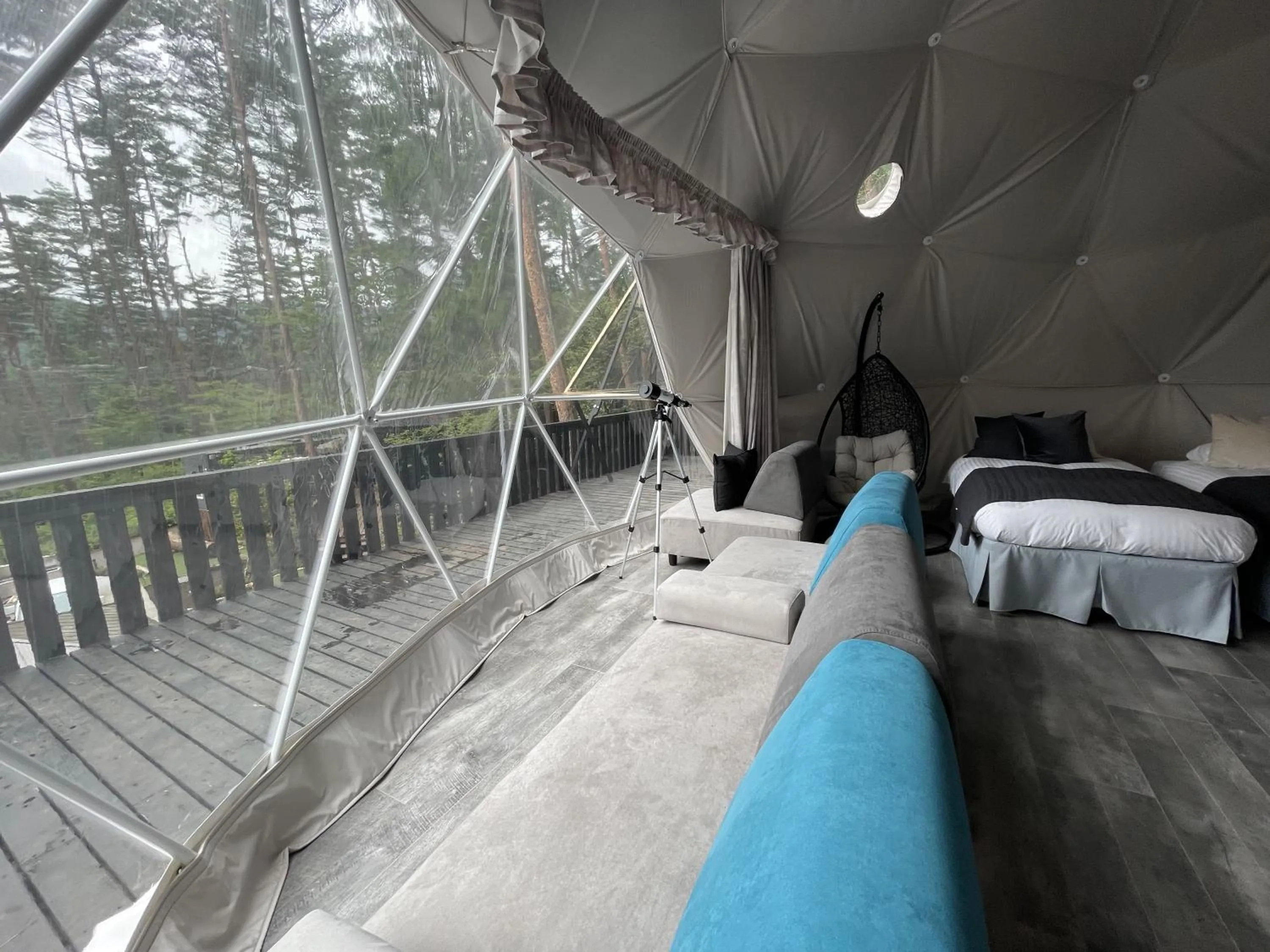 Bed in TOCORO. Mt.Fuji CAMP&GLAMPING