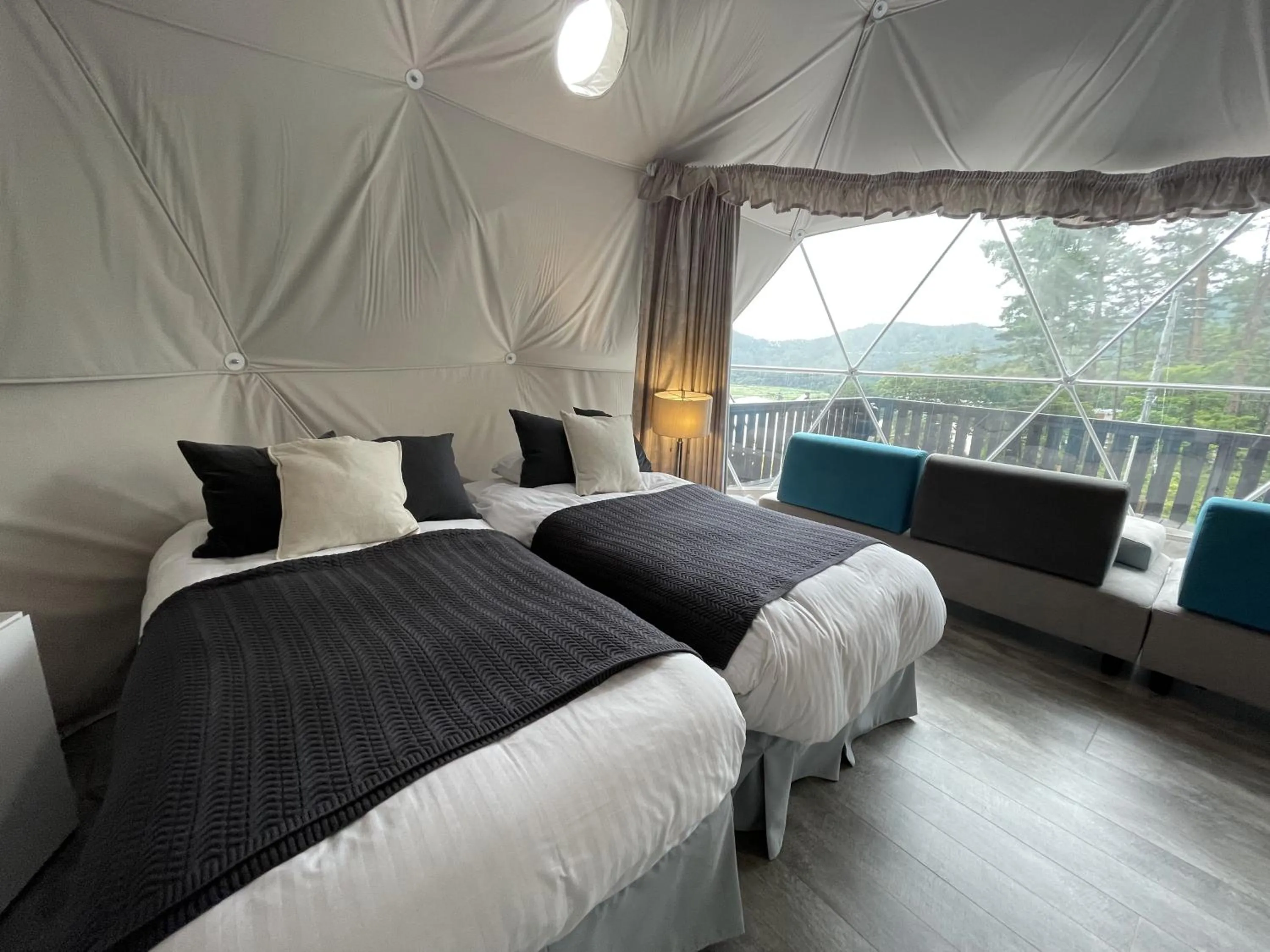 Bed in TOCORO. Mt.Fuji CAMP&GLAMPING