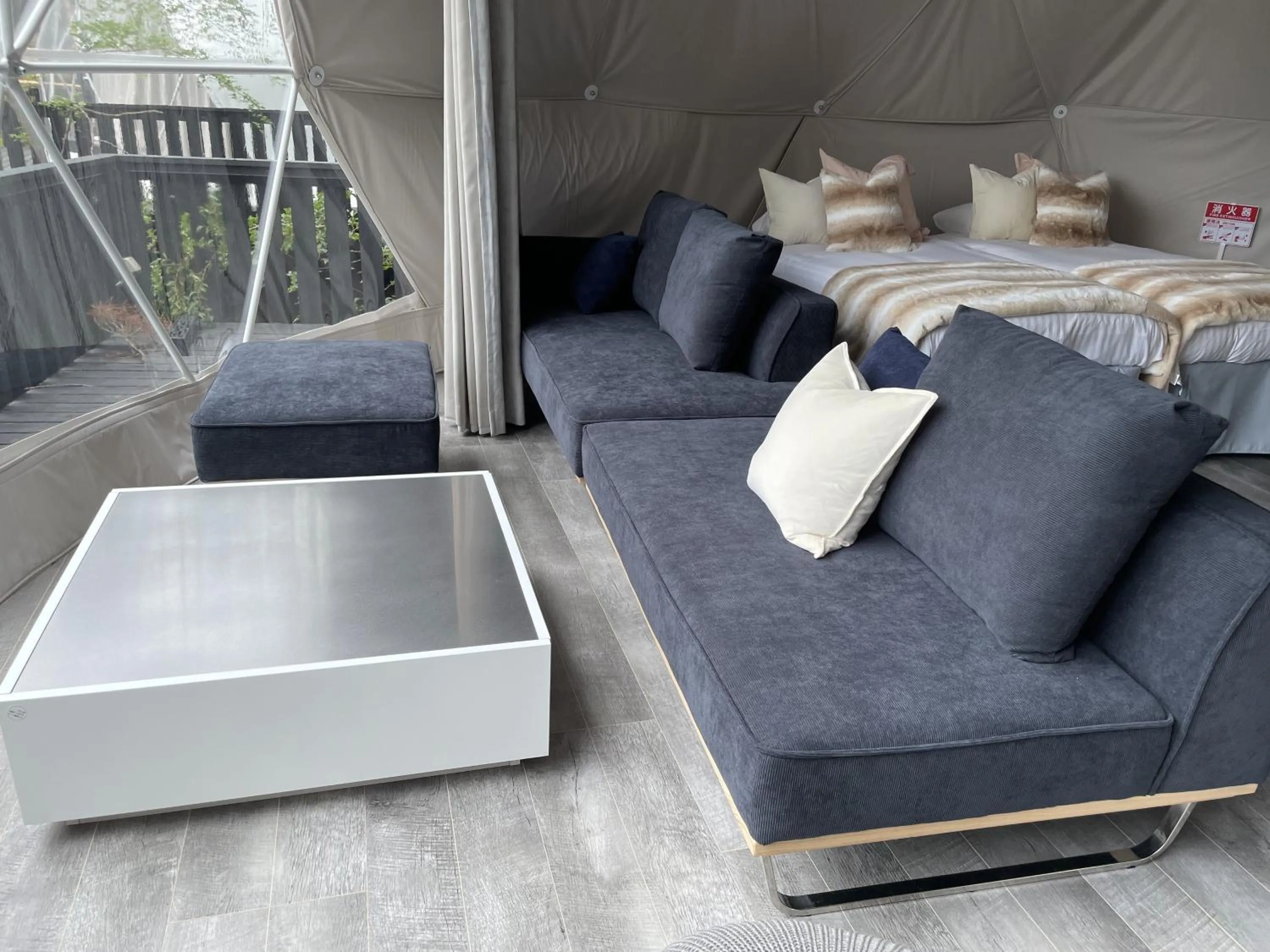 Bed in TOCORO. Mt.Fuji CAMP&GLAMPING