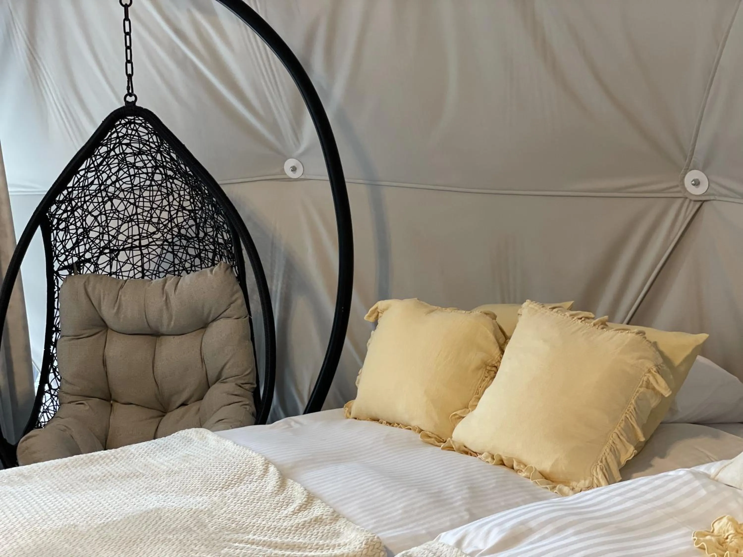 Bed in TOCORO. Mt.Fuji CAMP&GLAMPING