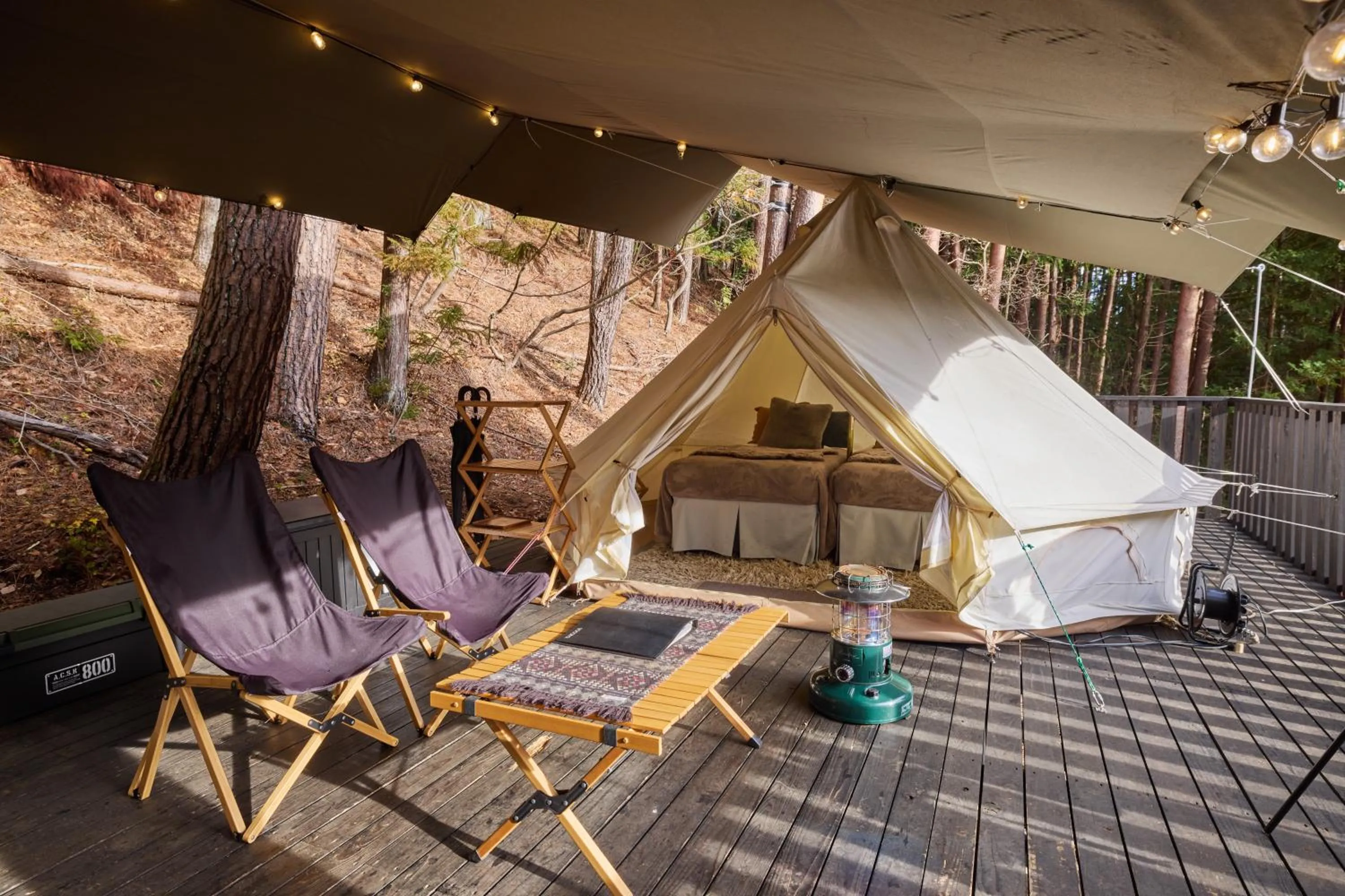 Bed in TOCORO. Mt.Fuji CAMP&GLAMPING