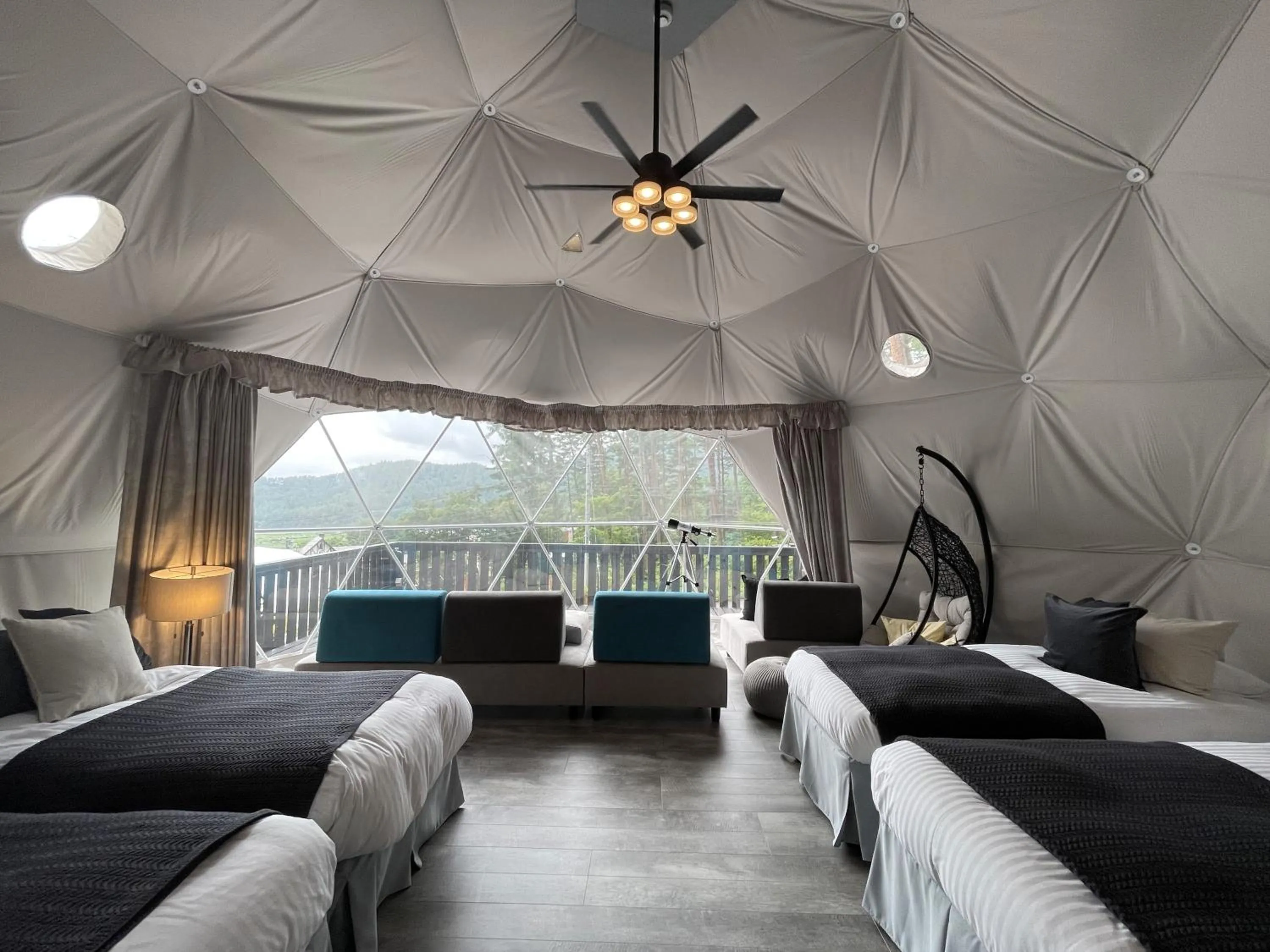 Bed in TOCORO. Mt.Fuji CAMP&GLAMPING