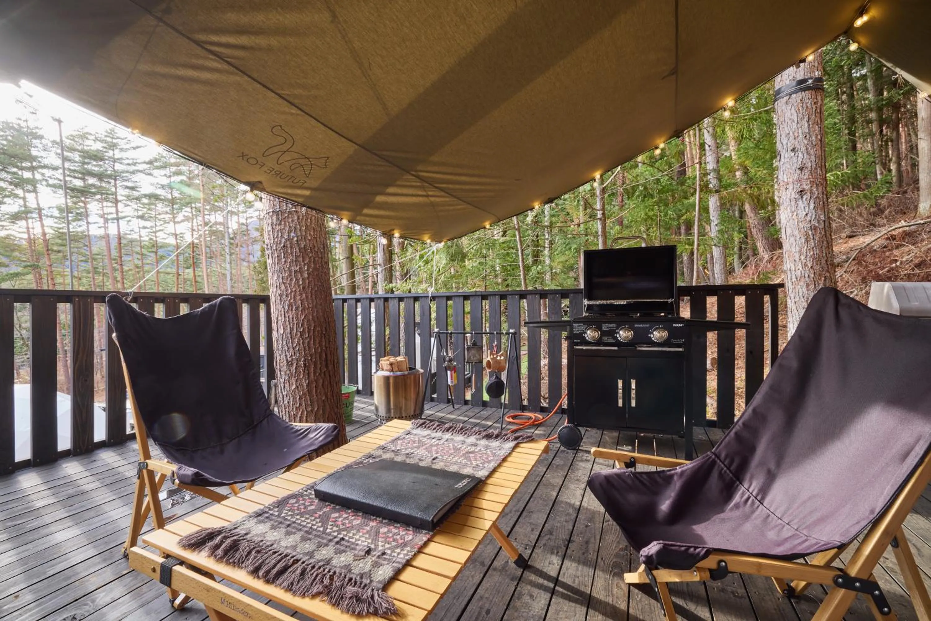BBQ facilities in TOCORO. Mt.Fuji CAMP&GLAMPING
