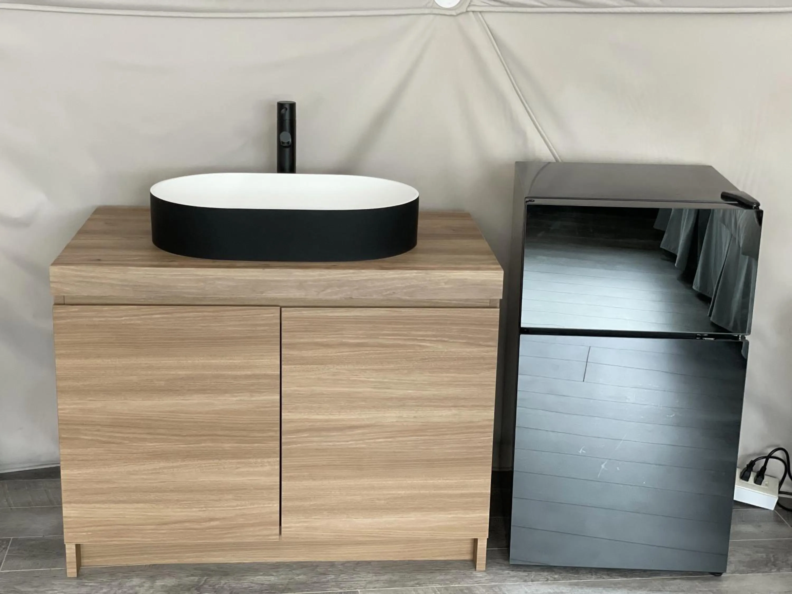 Photo of the whole room in TOCORO. Mt.Fuji CAMP&GLAMPING