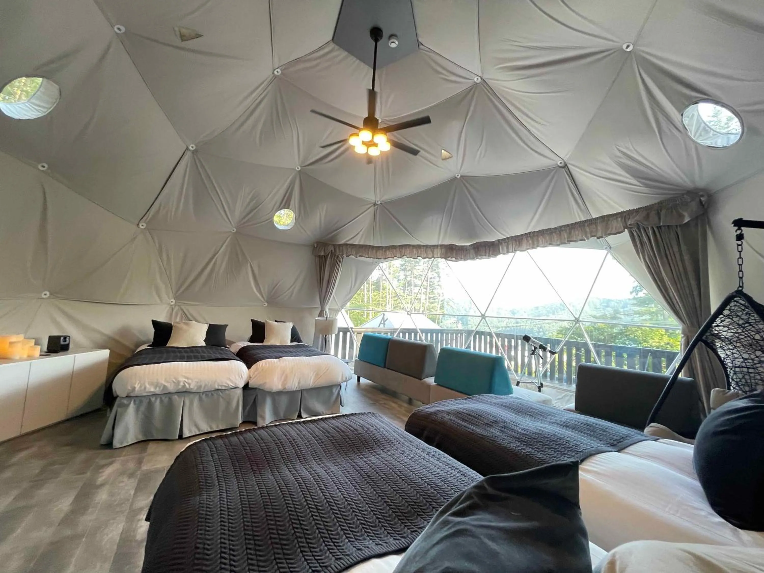 Bed in TOCORO. Mt.Fuji CAMP&GLAMPING